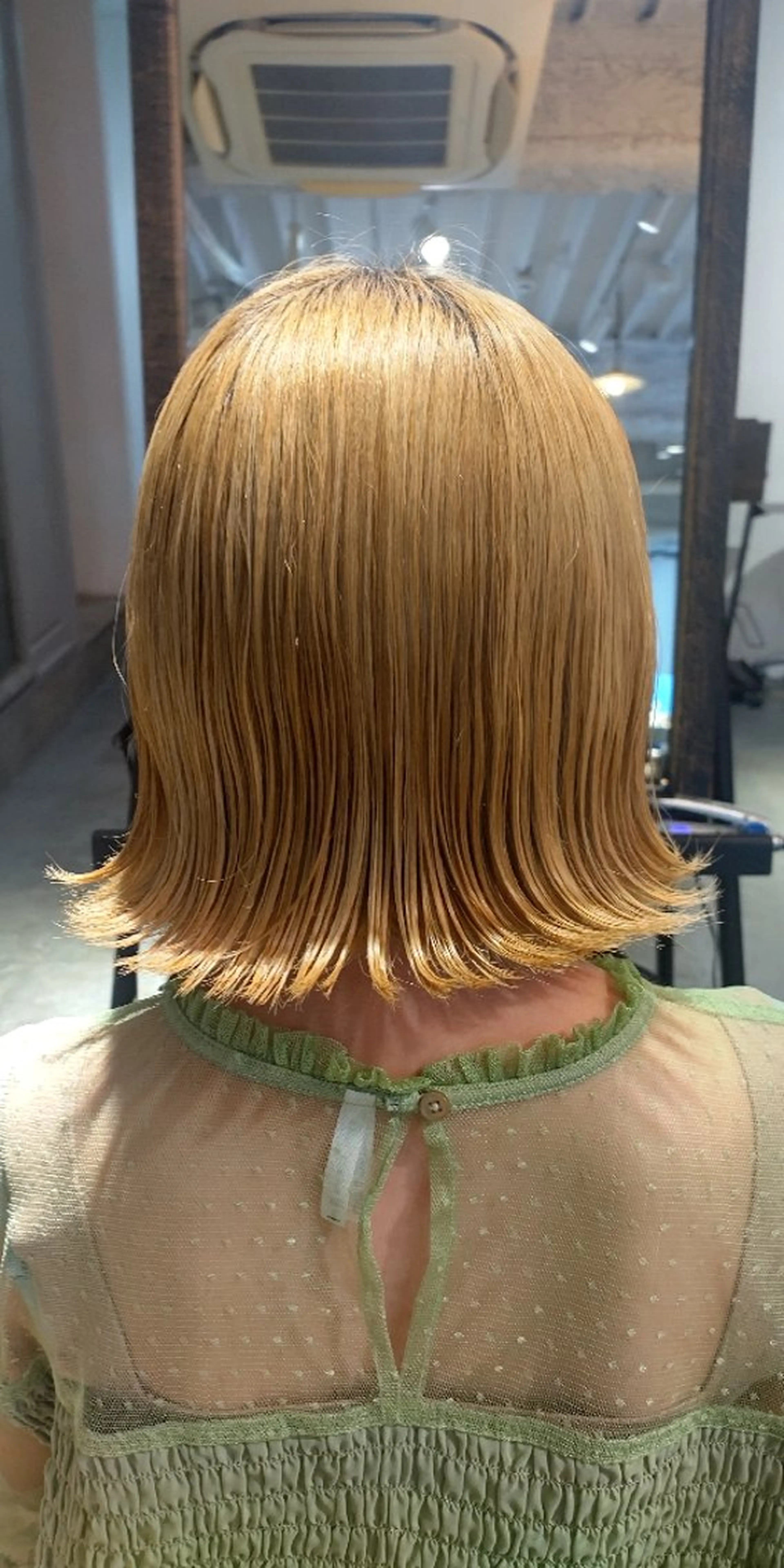 パーマ ミディアム ミディアムパーマ ストレートパーマ ✨広島/legare 山村　麻美/髪質改善のヘアスタイル