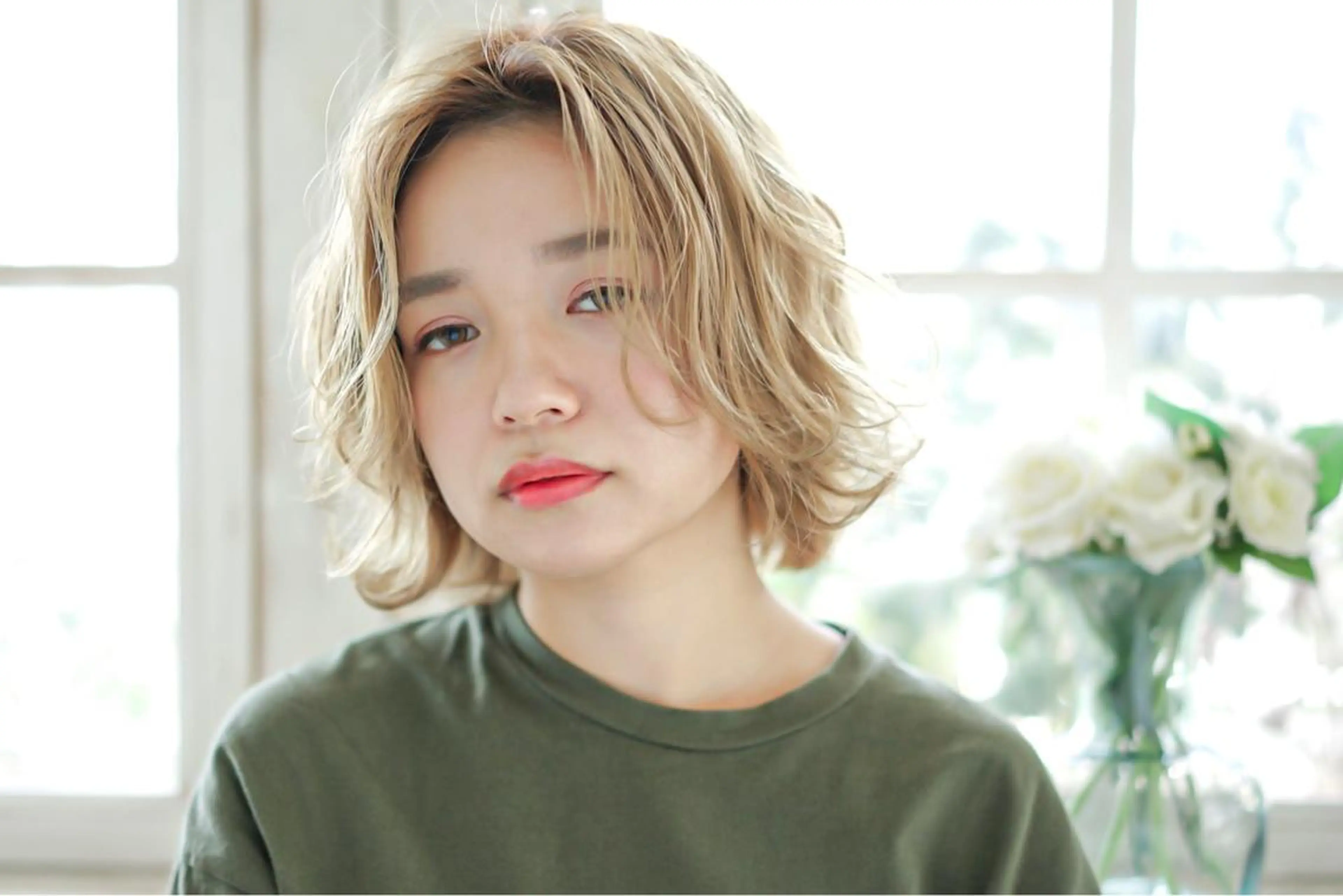 ショート カラー ヘアアレンジ JYUNESU表参道所属・似合わせhair🔸 アサダ　タカコ🔸のヘアスタイル