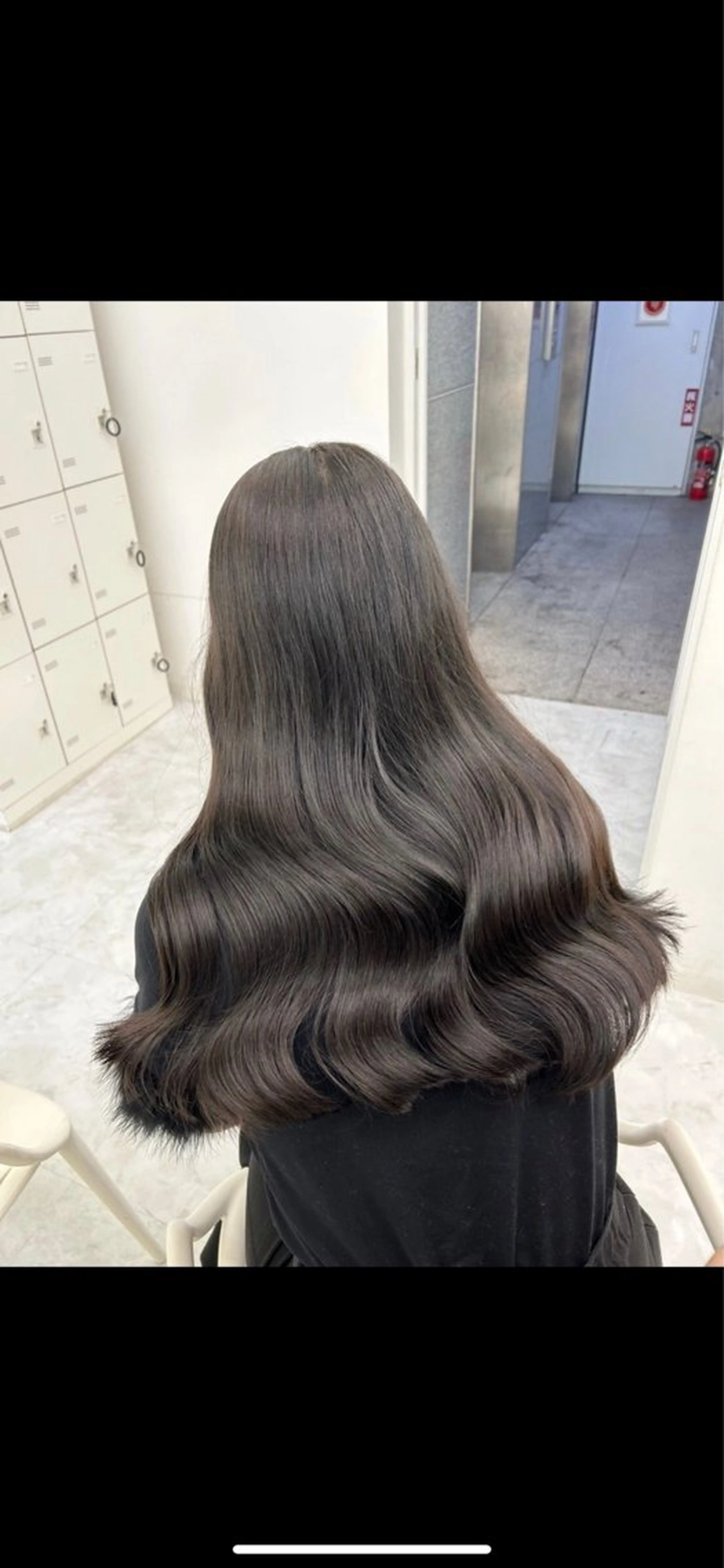 ロング カラー 透明感カラー グレージュ ヘアカラー ブレンバイドット所属・ニュアンスカラー/ 🫧レミ(坊主)のヘアスタイル