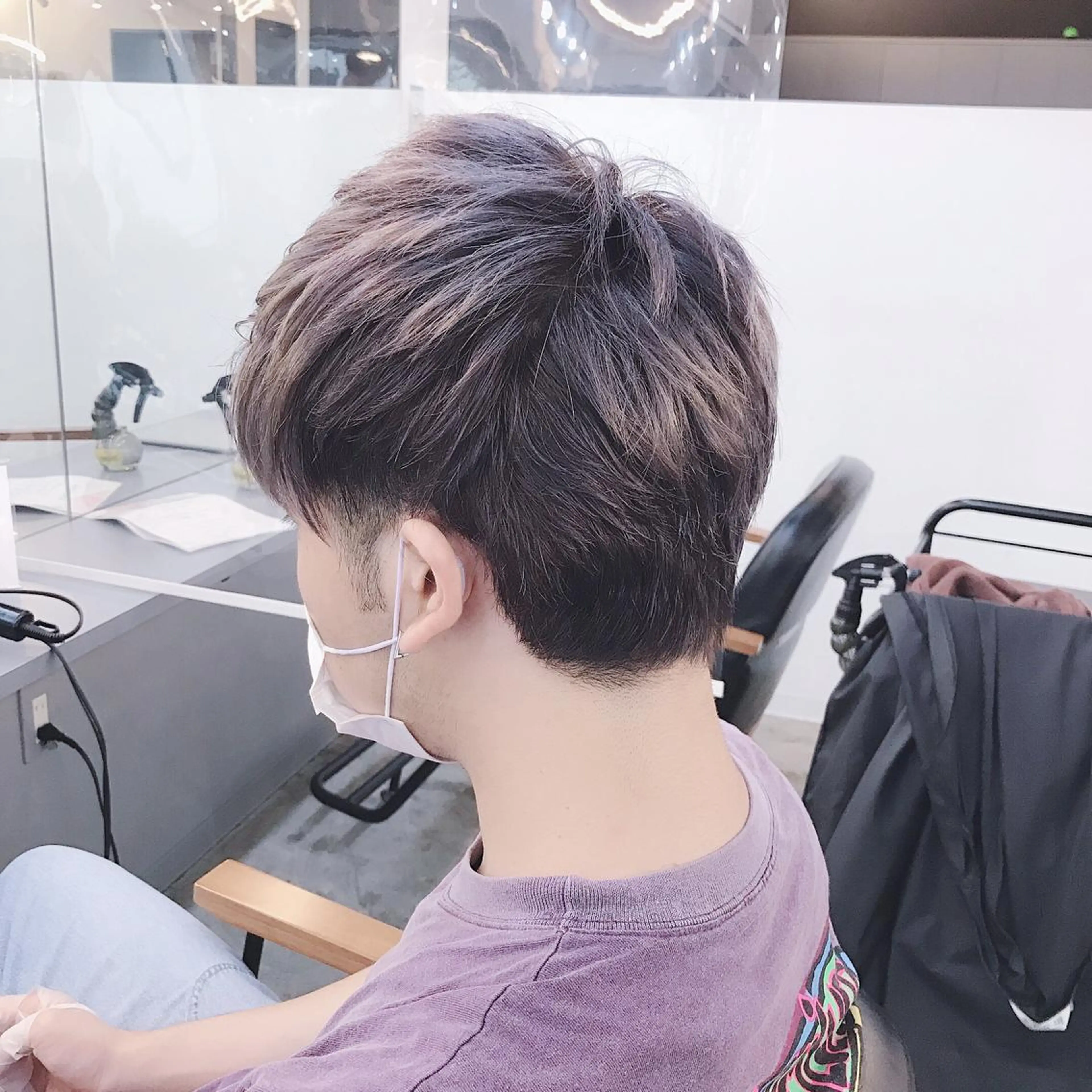 ショート カラー メンズ across hair design 池袋店所属・伊藤 華紀ᵕ̈*のヘアスタイル