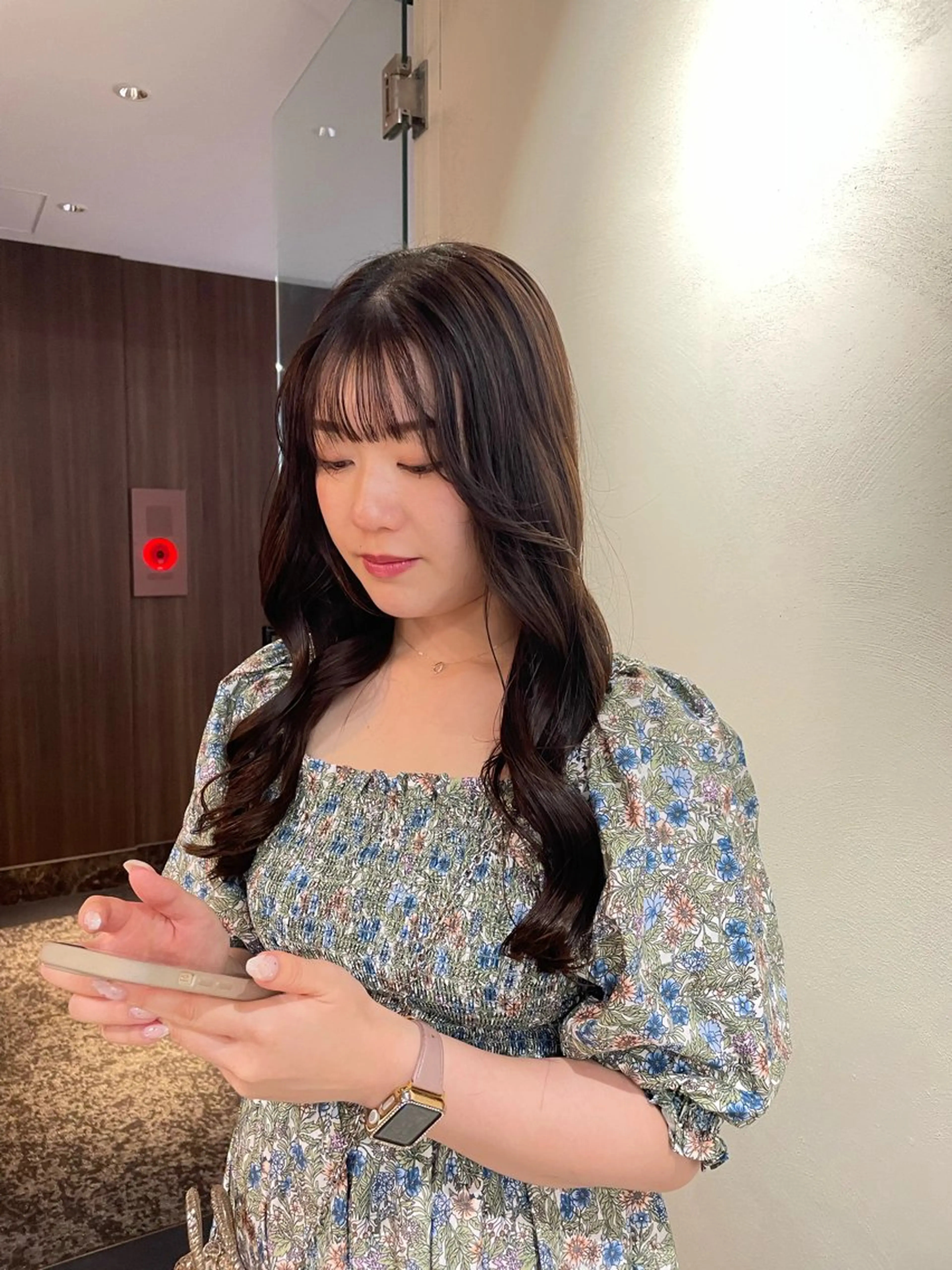 ロング 山下 悠月のヘアスタイル