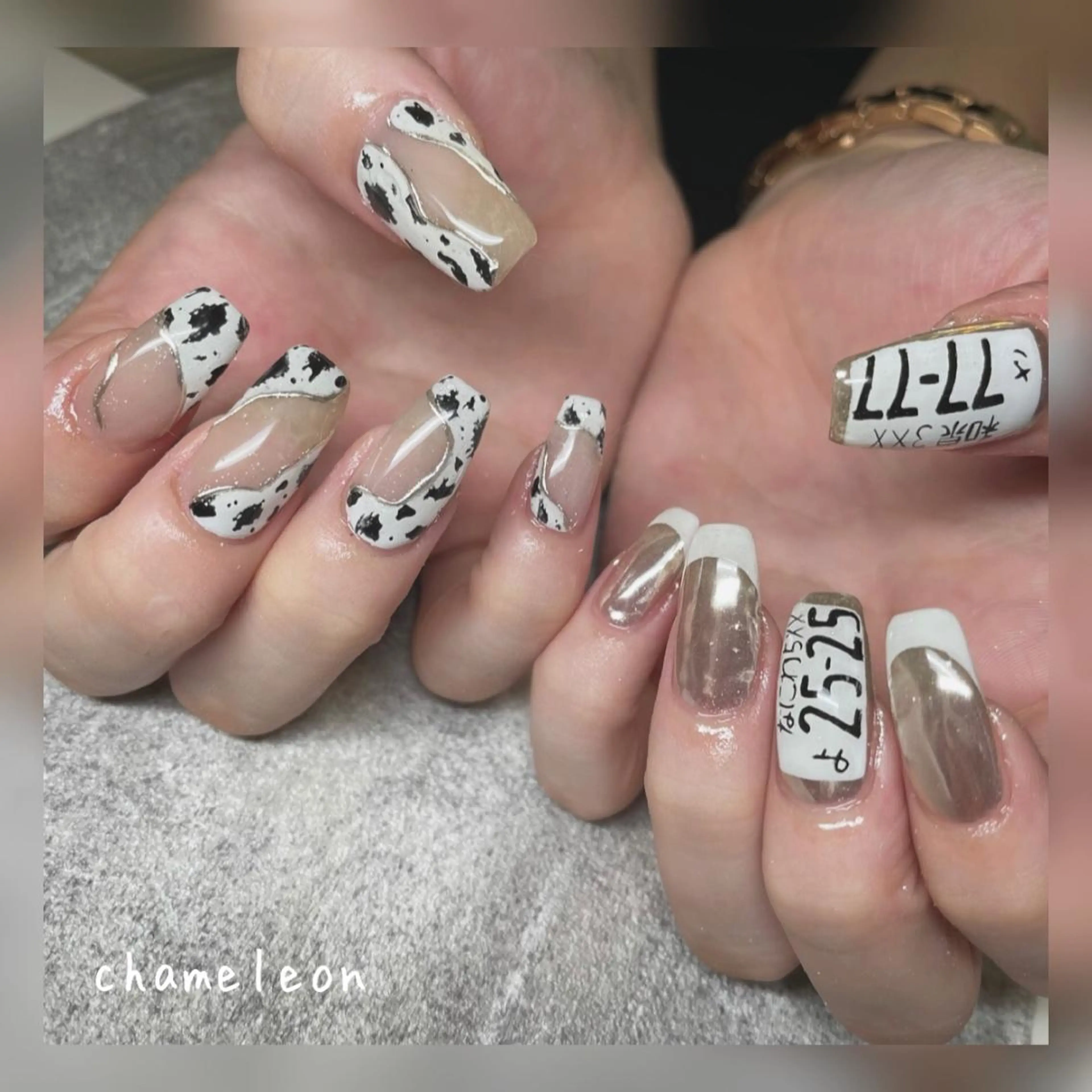 ネイル アートネイル 【カメレオン】 上村 祥子のその他イメージ