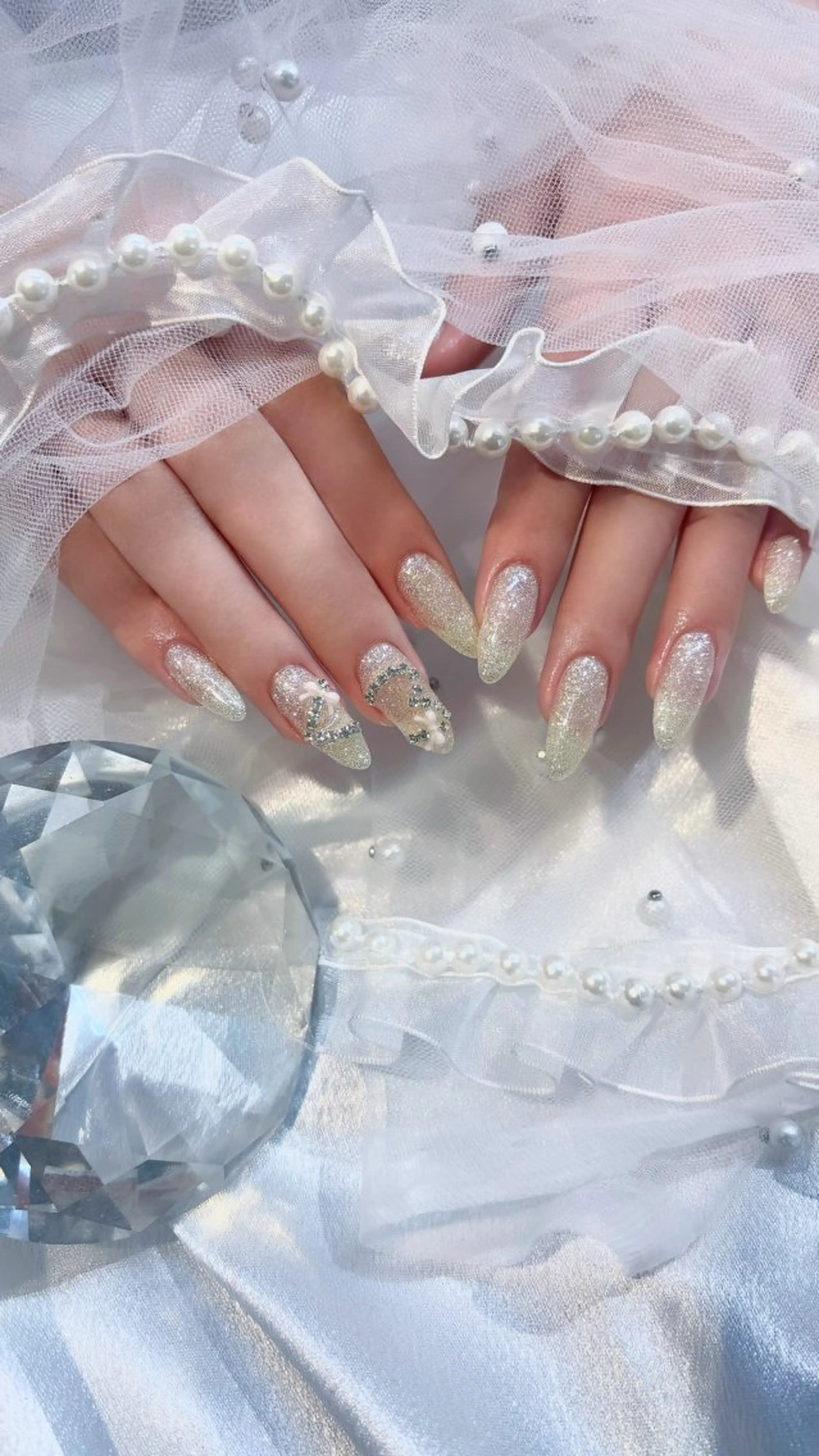 ネイル ハンドネイル ネイルサロンAim 河原町［ヘアセット　ヘアエクステ　着付　専門店］所属・AIM 百夏のネイルデザイン