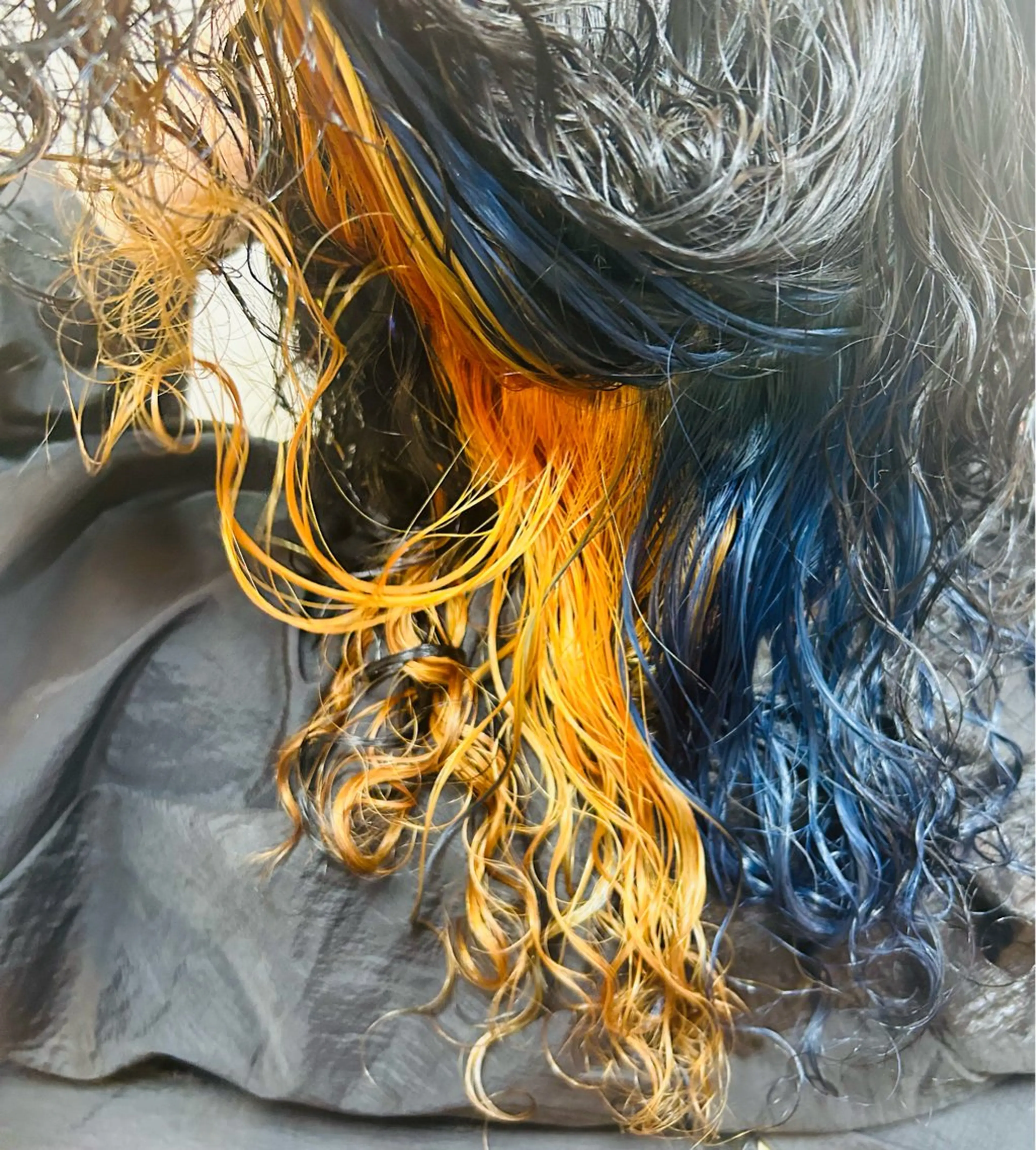 ミディアム ヘアカラー トリートメント Qwali所属・にしむら かなたのヘアスタイル