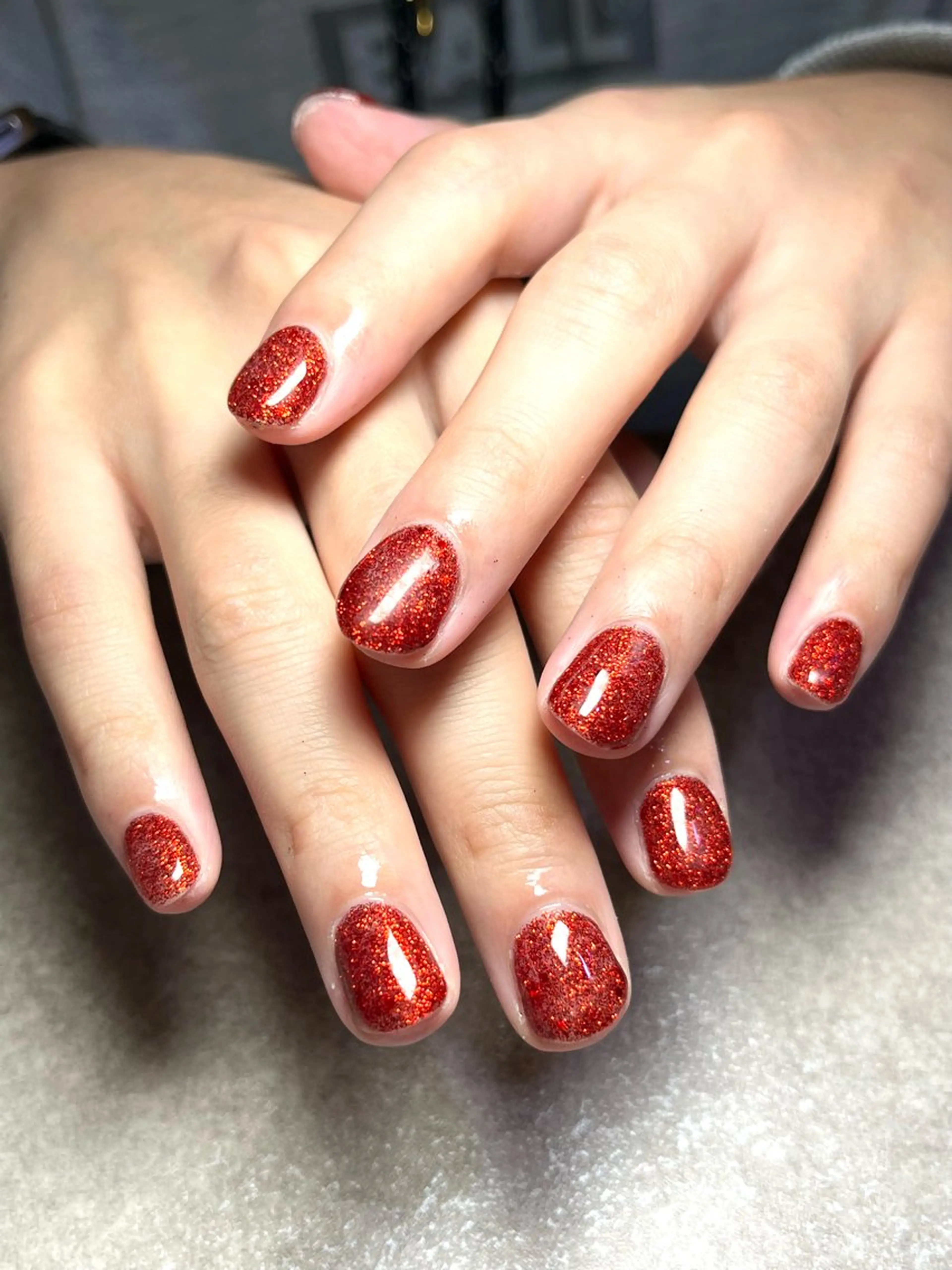 ネイル ラメ(グリッター) メンズネイル ワンカラーネイル ハンドネイル elu 船橋店 Fukaのネイルデザイン