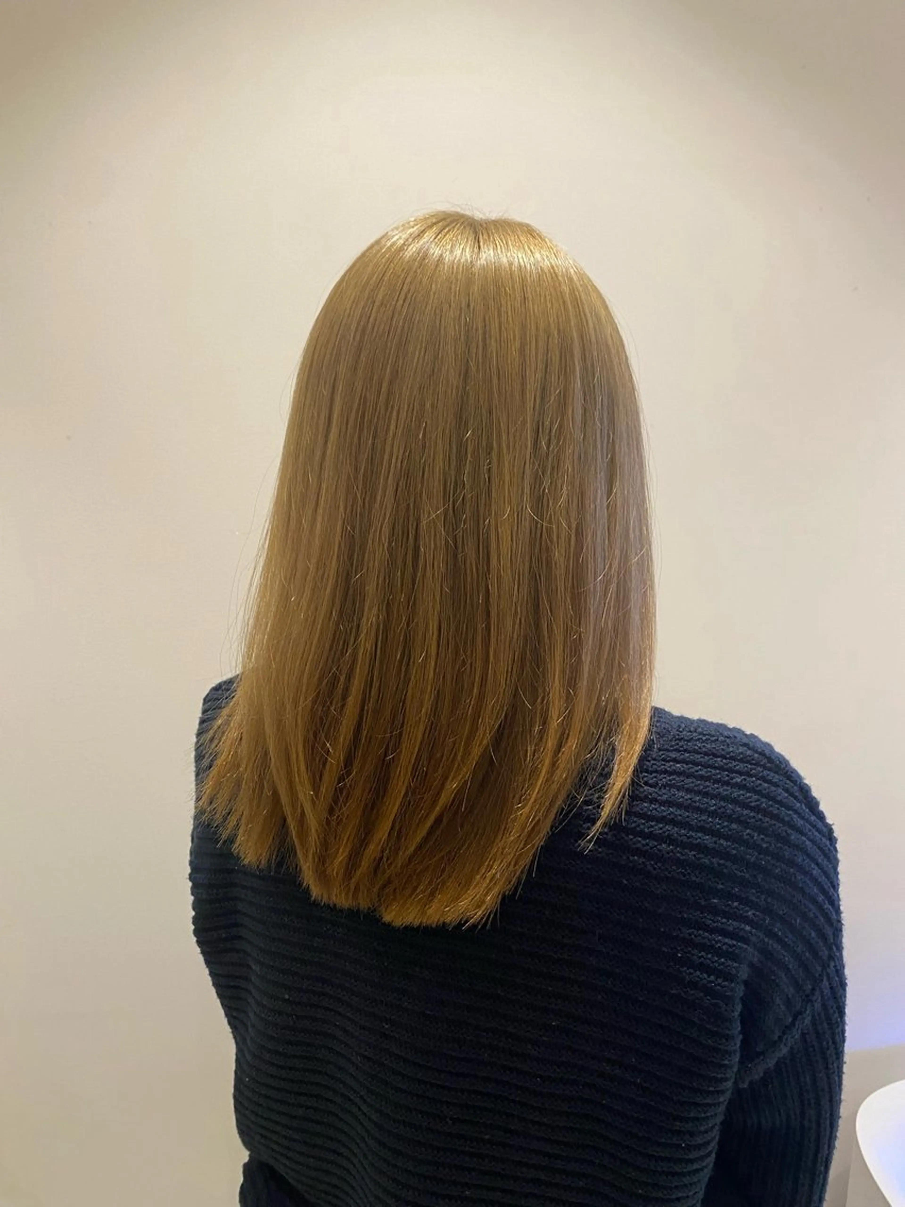 セミロング カラー ヘアカラー トリートメント 🌹艶髪カラー🌹 津田晴加【西荻窪】のヘアスタイル