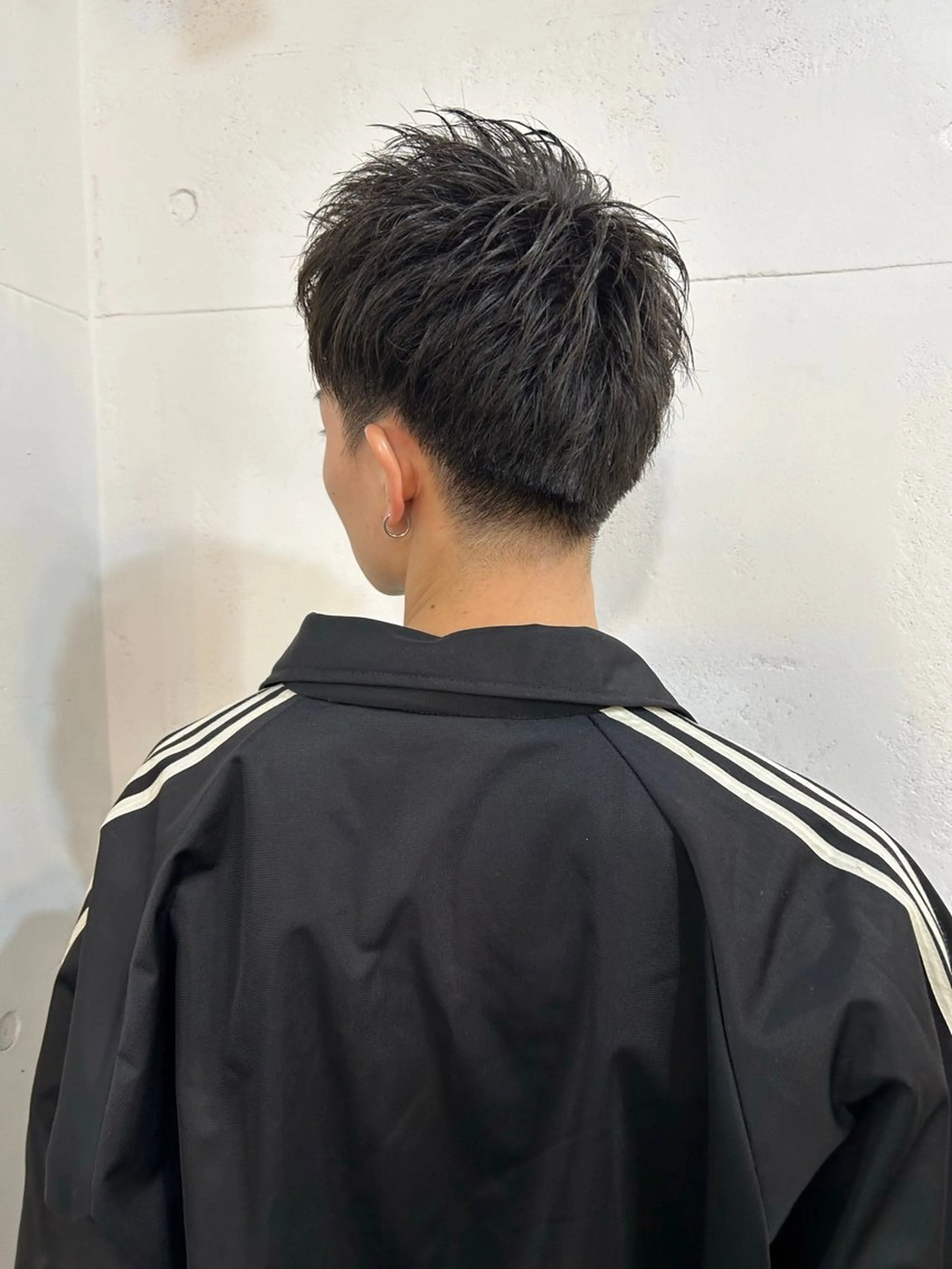 メンズ アップバング カット メンズ特化美容師 水野友貴のヘアスタイル