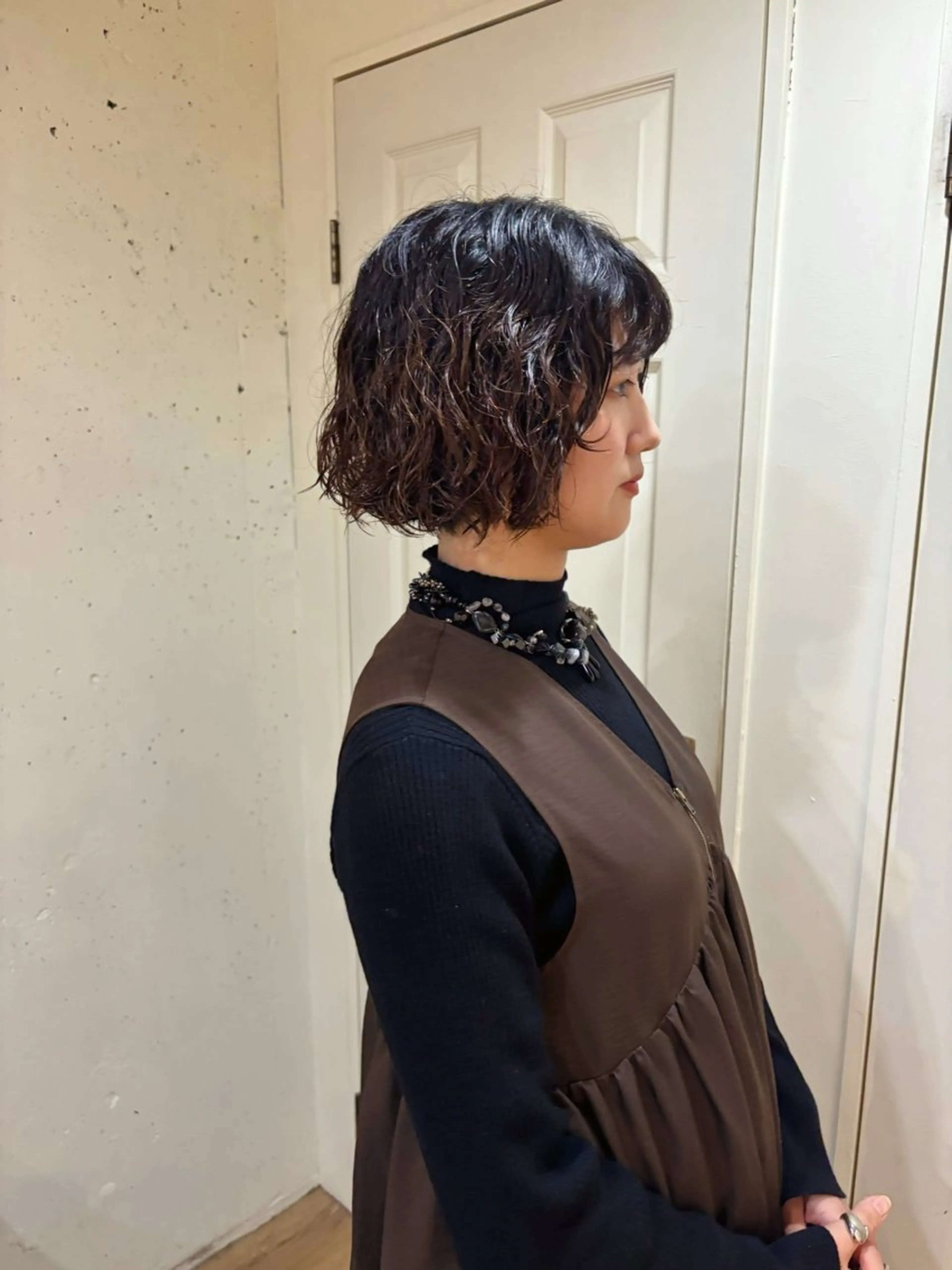 ミディアム パーマ カット パーマ kaito パーマ募集！🔵のヘアスタイル