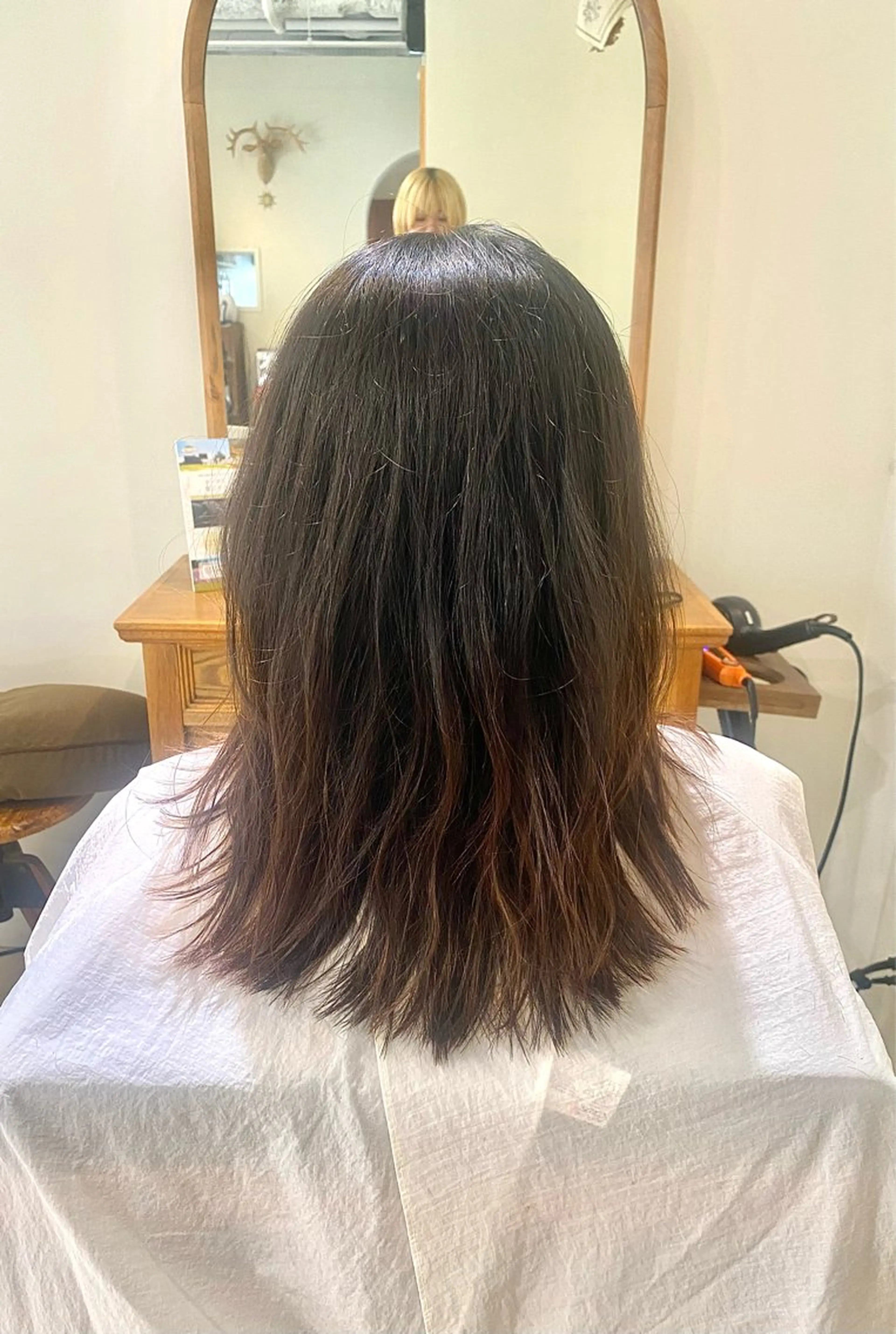 セミロング レイヤーカット LiC えりのヘアスタイル