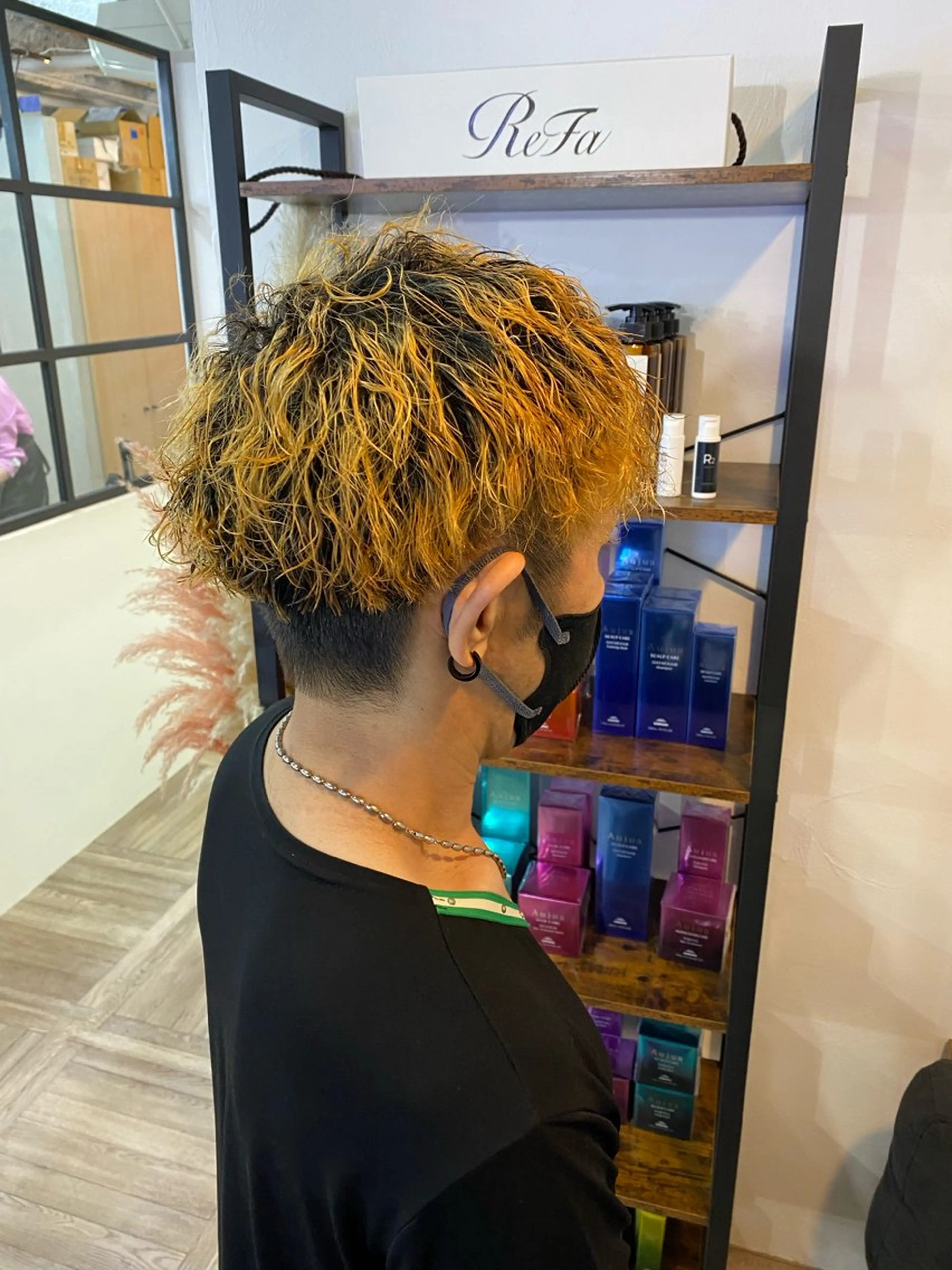 パーマ メンズ パーマ ロアヘアーコーディネート所属・ナチュラルヘア /透明感/長井遥陽のヘアスタイル