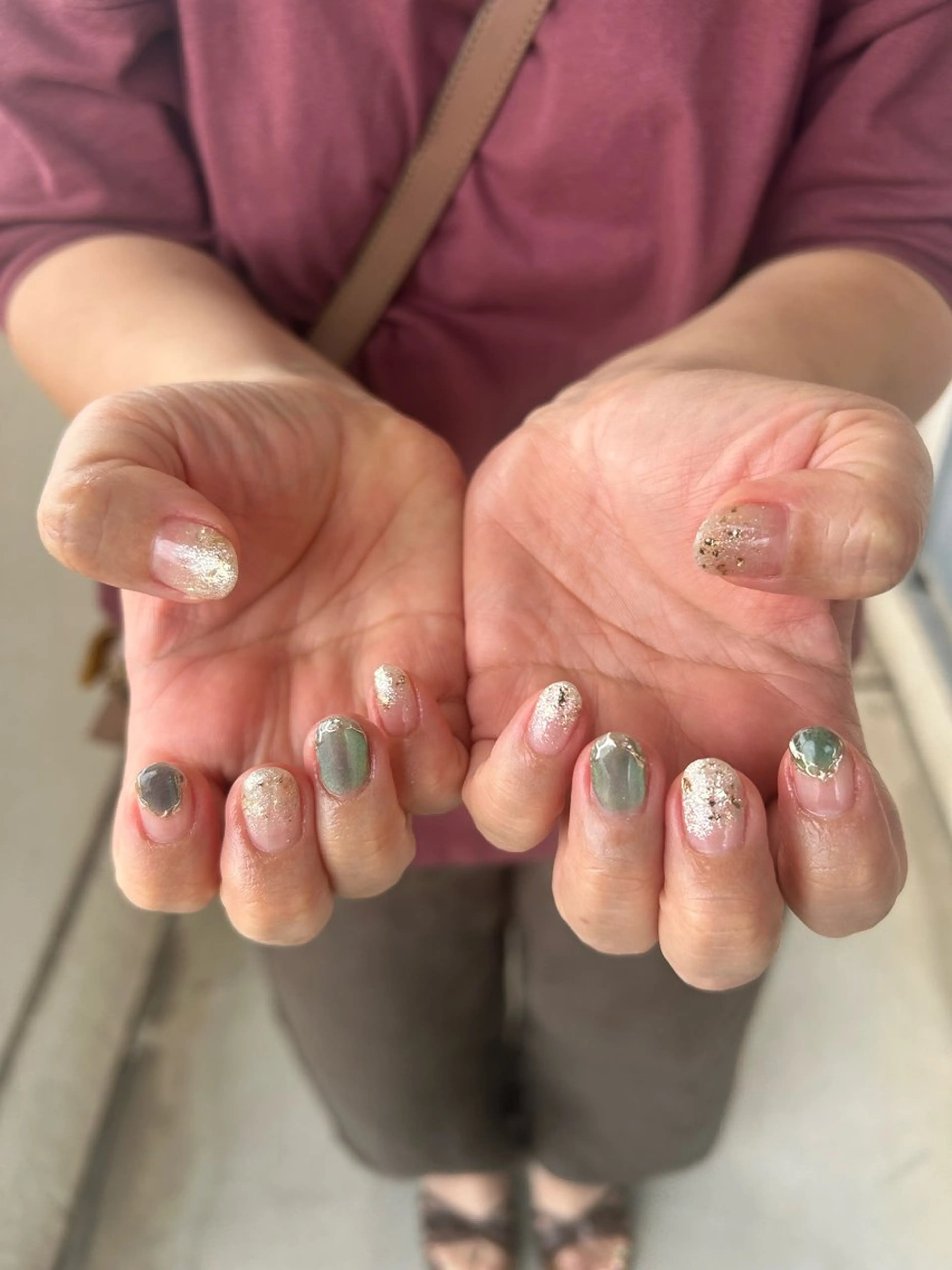 ネイル ハンドネイル ArcoIris所属・Arco Iris 告瑠莉のネイルデザイン