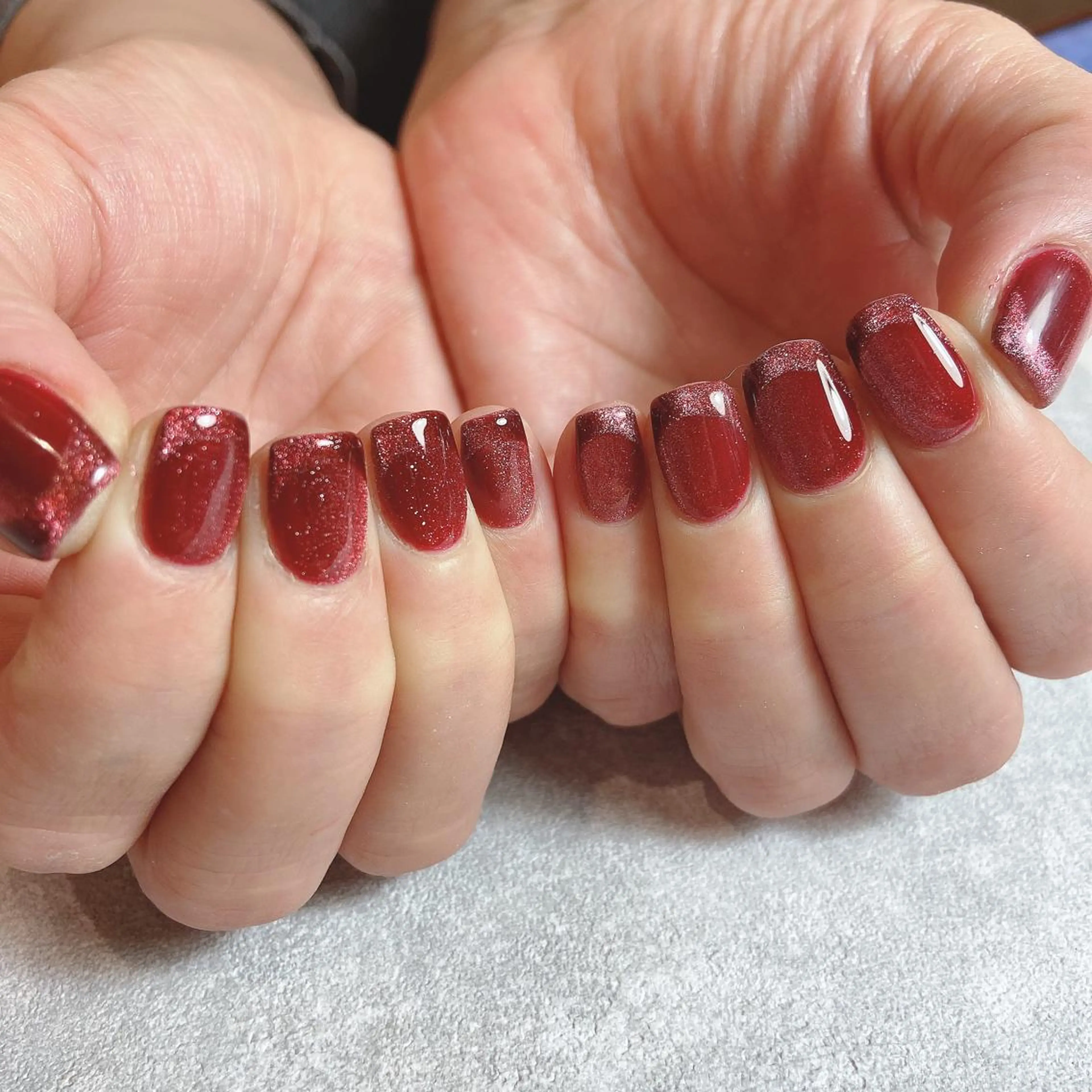 ネイル フレンチネイル オンブレフレンチ Beauty salon STELLA所属・STELLA 大西南帆のマツエク・マツパデザイン