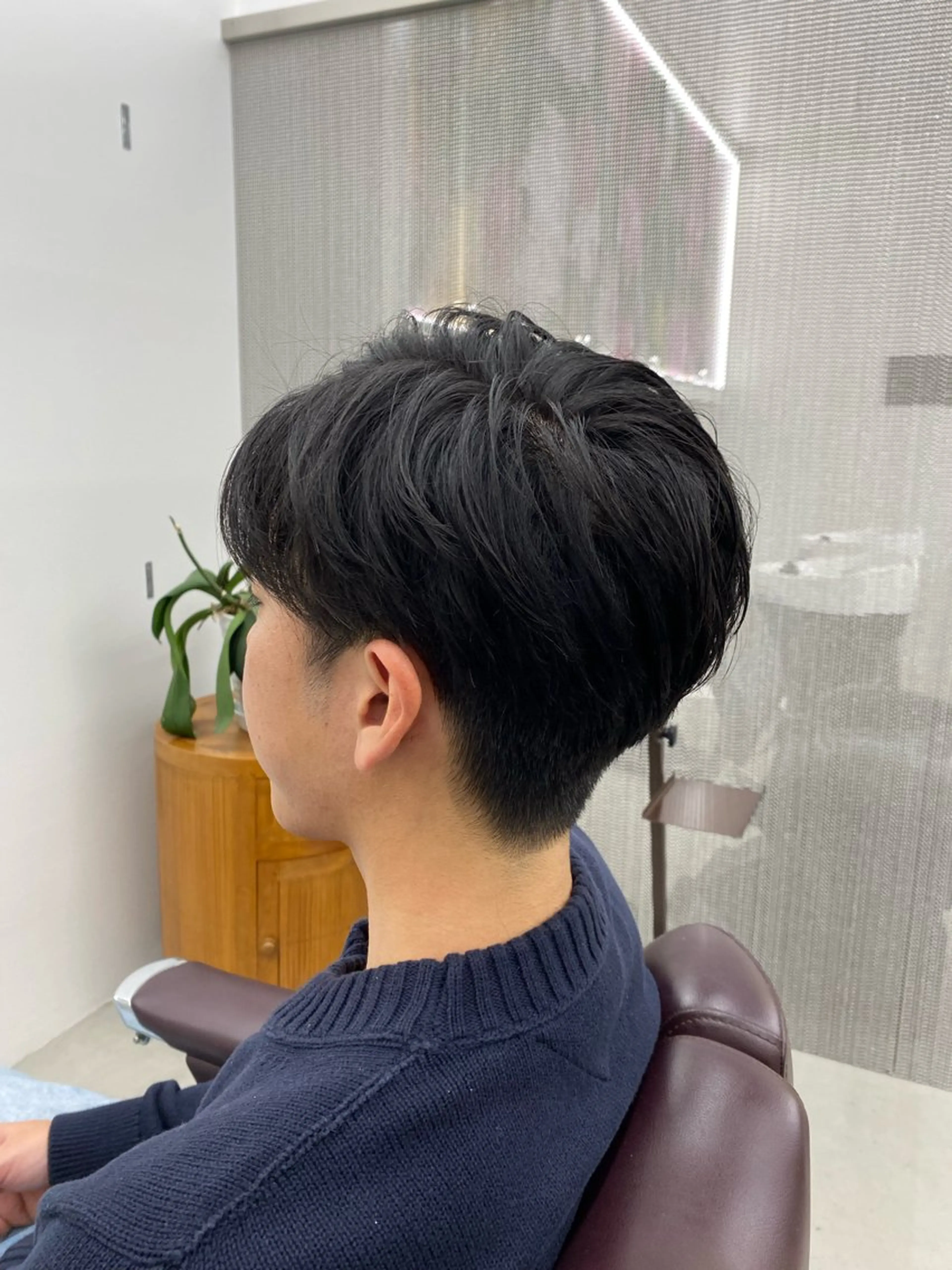 ショート メンズ ビジネス ツーブロック 刈り上げ カット メンズカット/セ ンターパート/Ryuのヘアスタイル