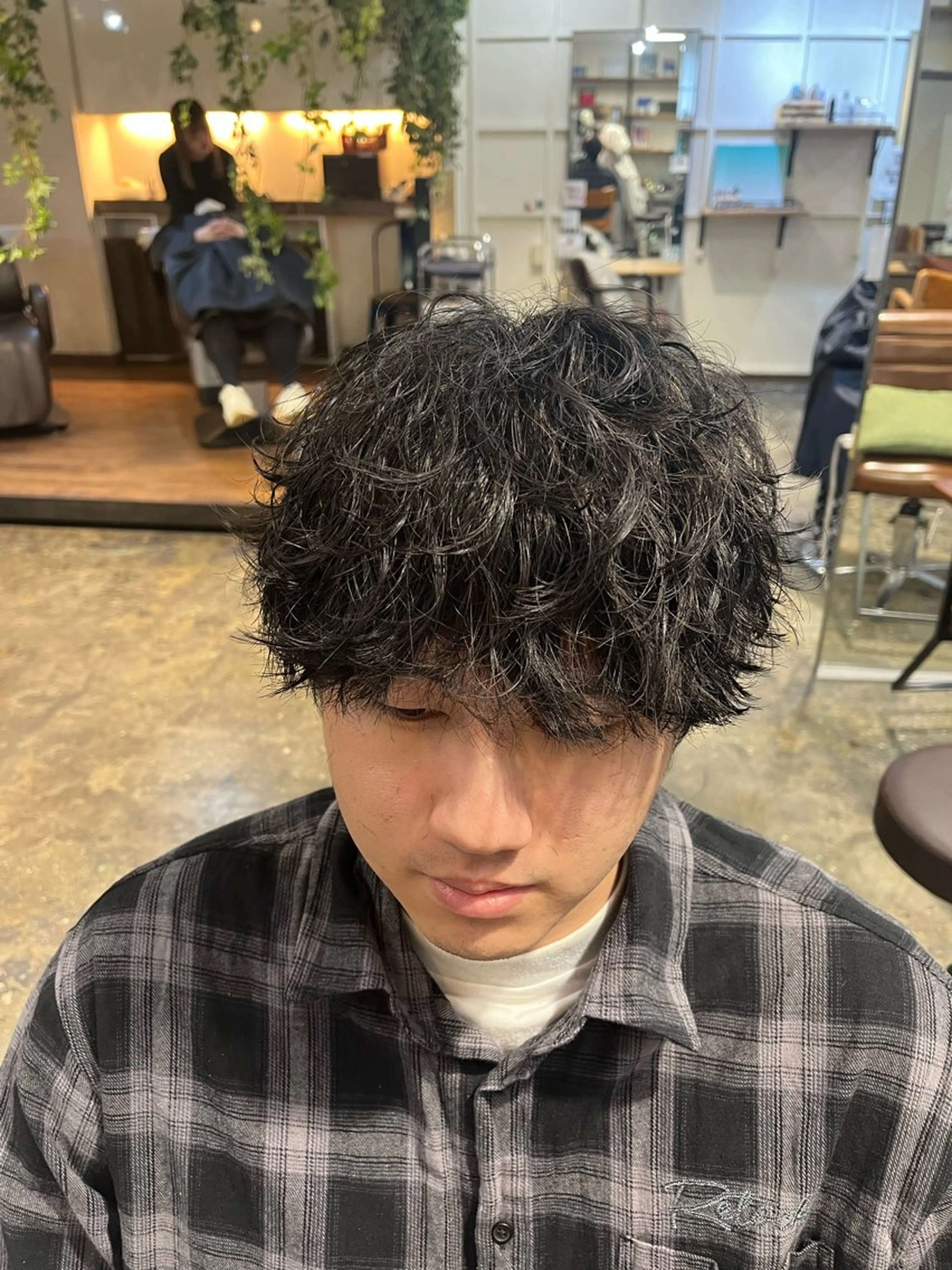 ショート パーマ メンズ メンズパーマ カット パーマ パーマ指名👑No. 1/koutaのヘアスタイル
