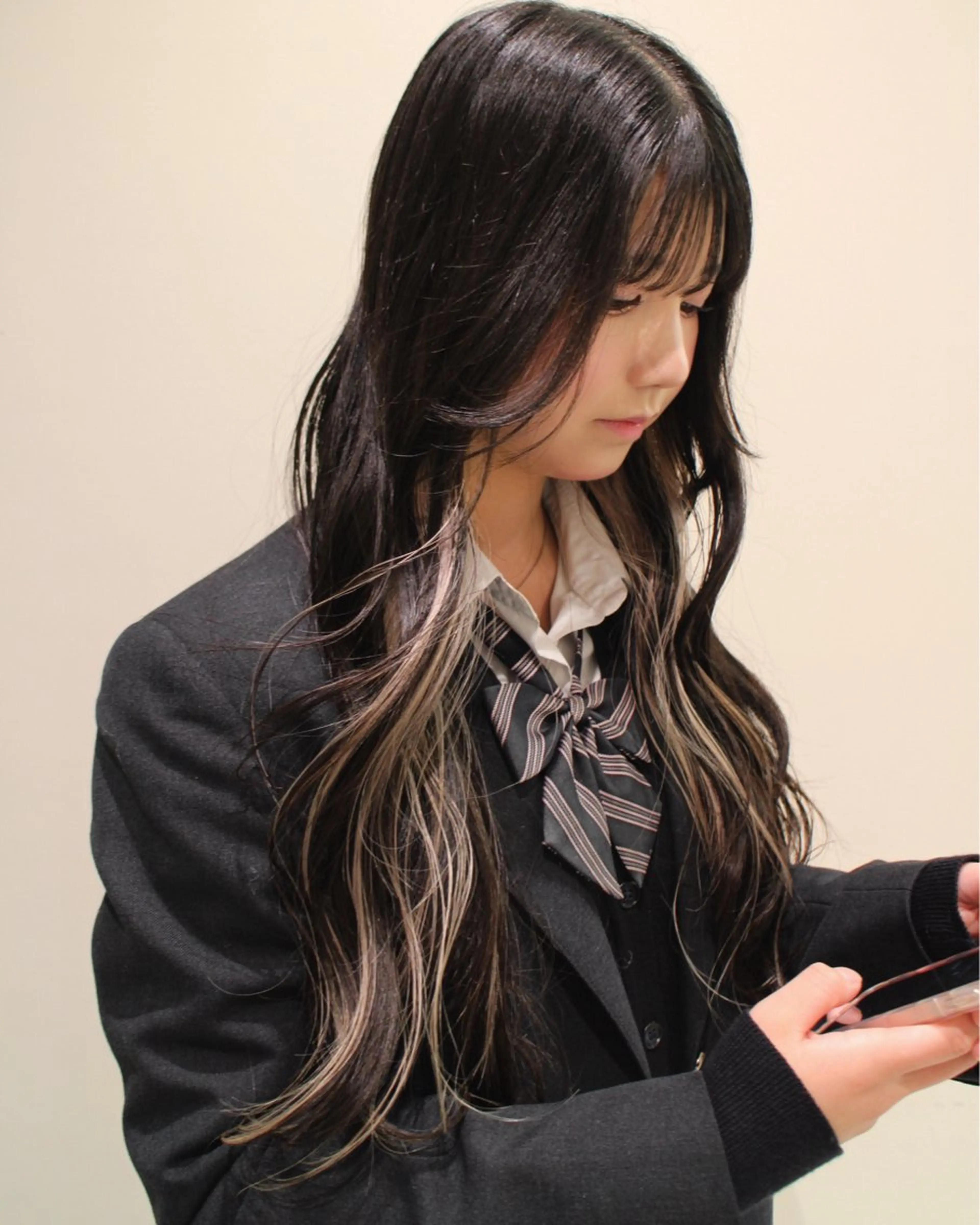 🪽イヤリング感覚で韓国っぽ🪽ナチュラル抜け感×ツヤトリートメント🇰🇷の写真