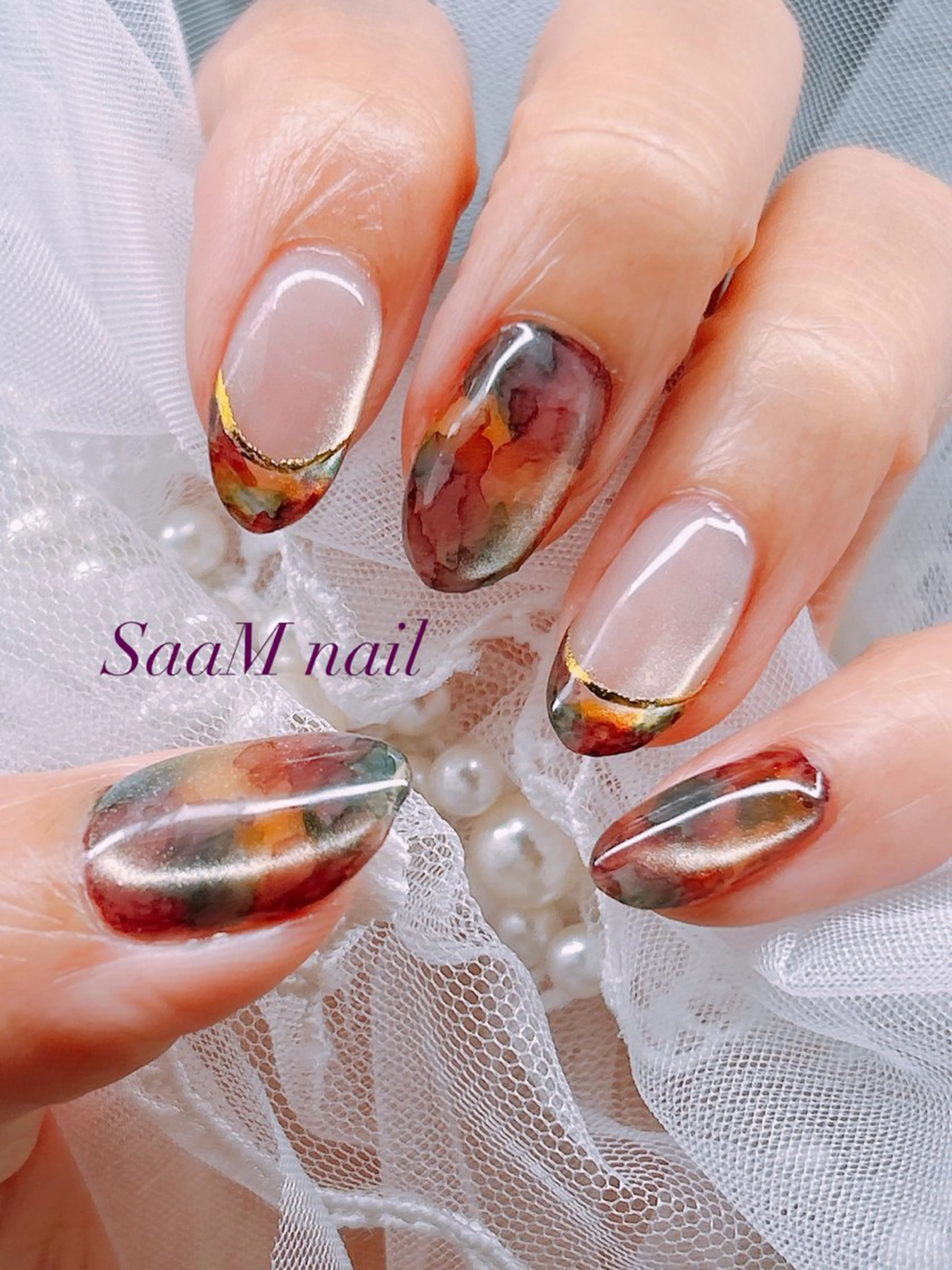 ネイル ハンドネイル SaaM nail所属・Saam nailのネイルデザイン
