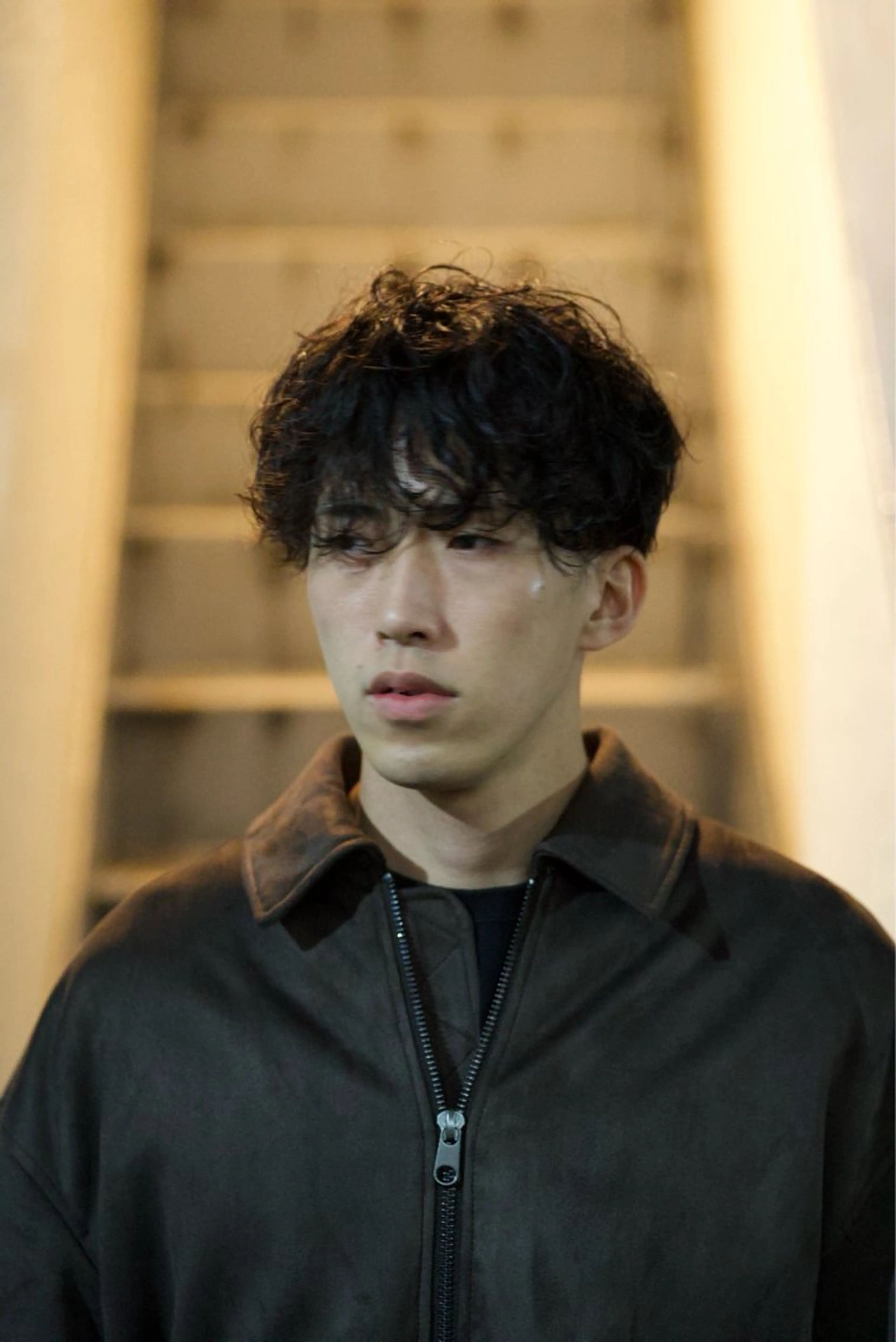 ショート パーマ メンズ メンズパーマ カット パーマ メンズ🔥 颯太のヘアスタイル