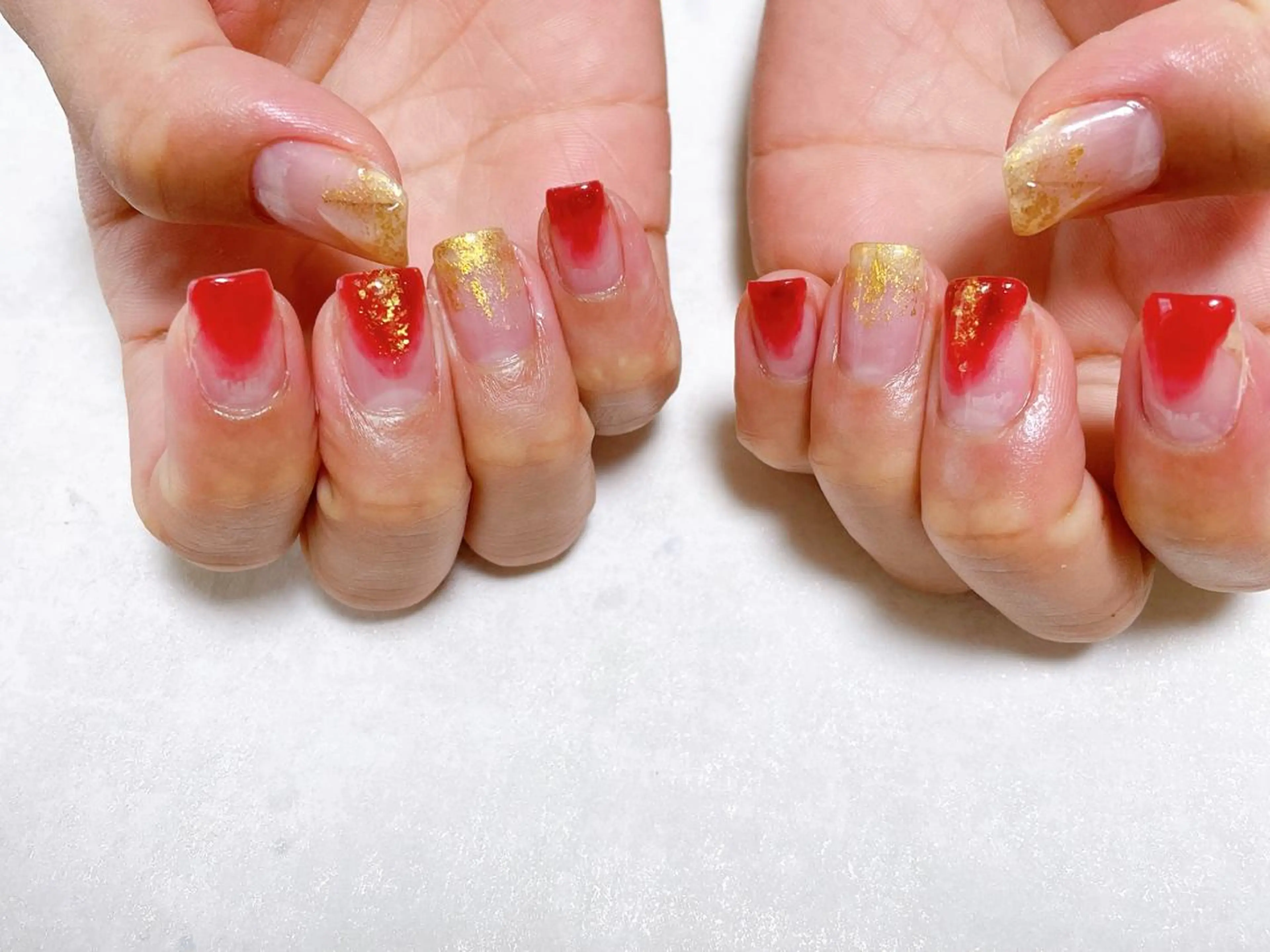 ネイル オーロラネイル フラワーネイル フットネイル フレンチネイル ジェルネイル kikinail 溝の口のネイルデザイン