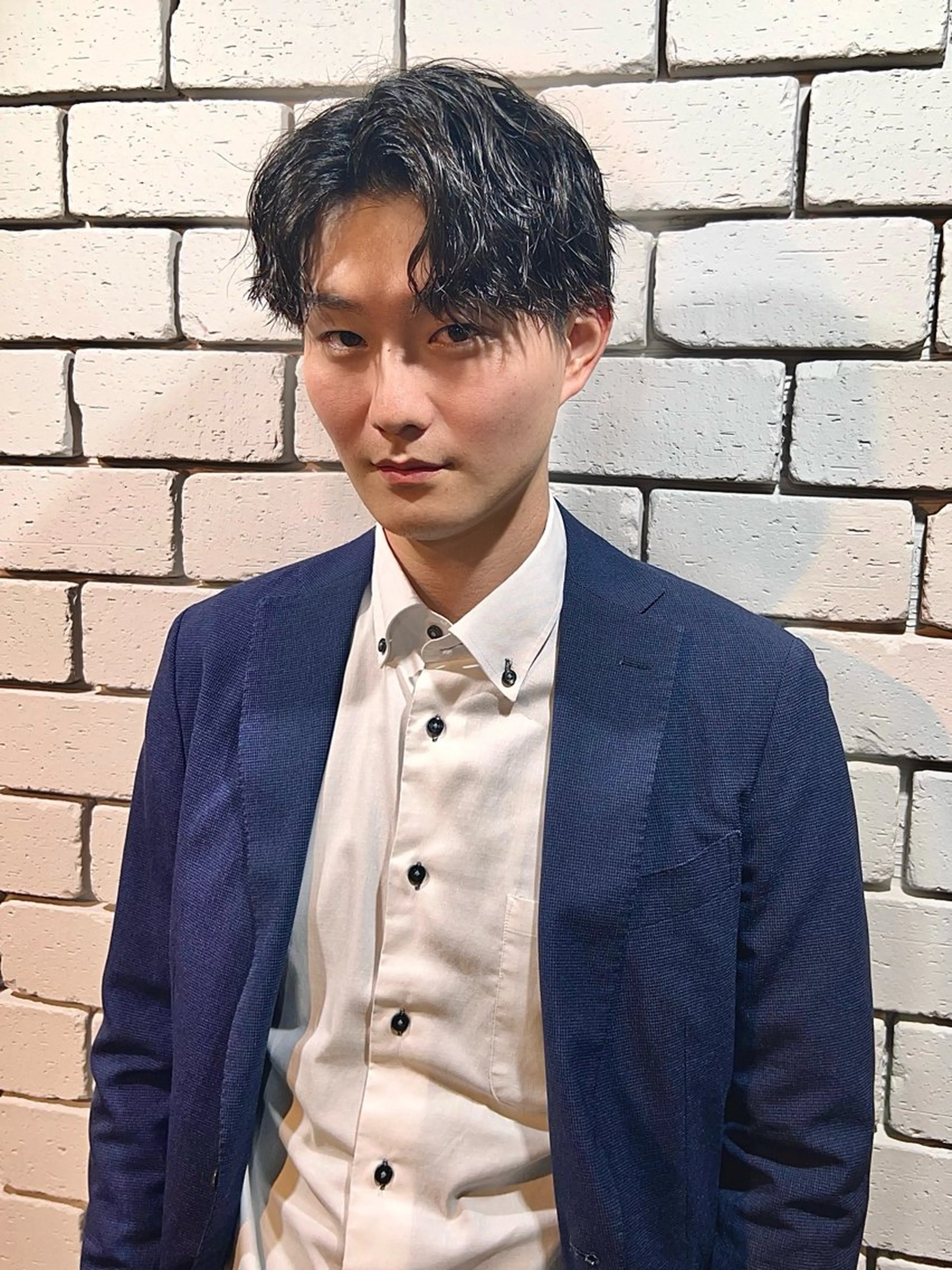 ショート パーマ メンズ men’s salon NOA solte. 【メンズサロン ノアソルテ】所属・メンズパーマ職人 加藤 弘貴のヘアスタイル