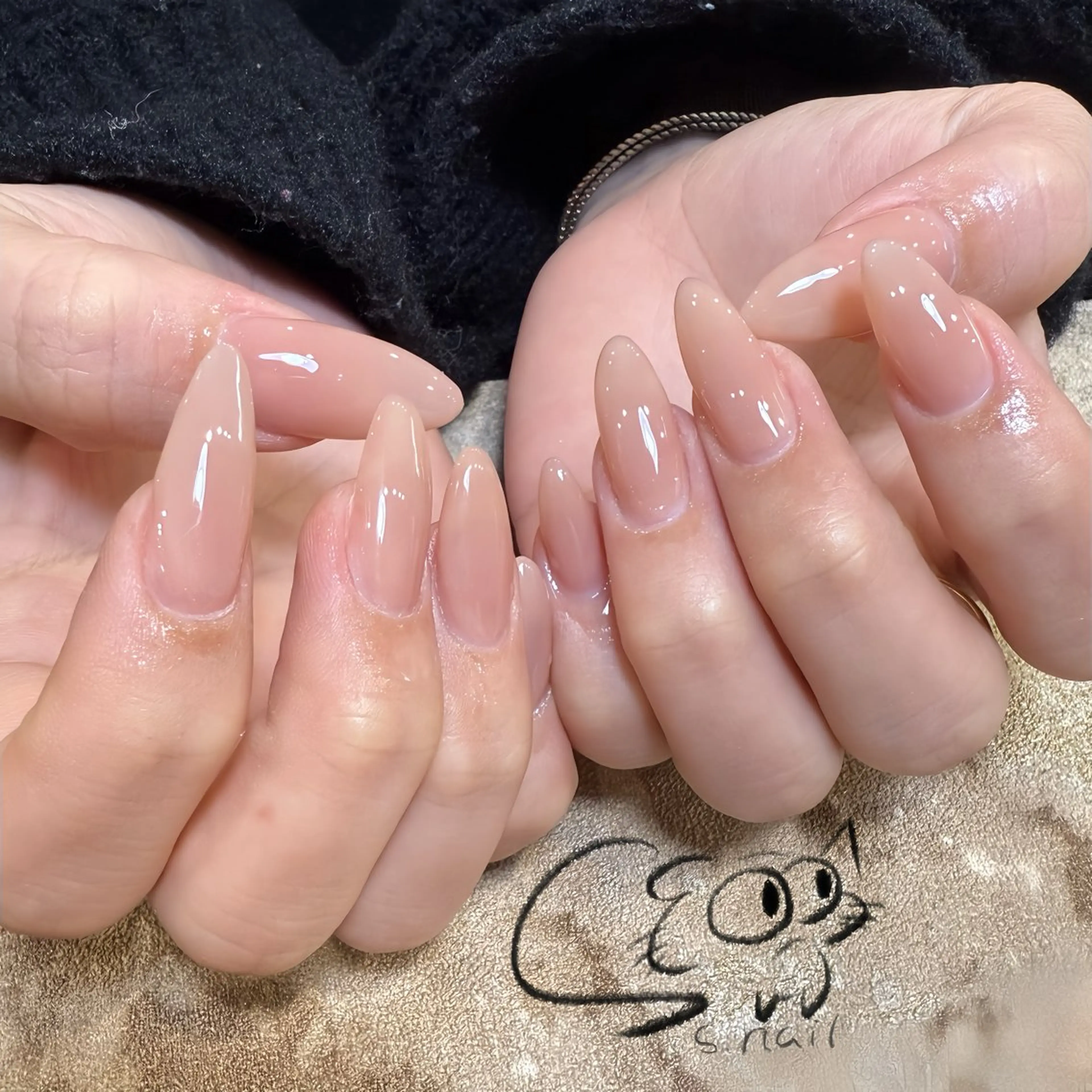ネイル チークネイル フレンチネイル グラデーション マグネットネイル ワンカラーネイル ハンドネイル S.nail所属・S.nail _のネイルデザイン