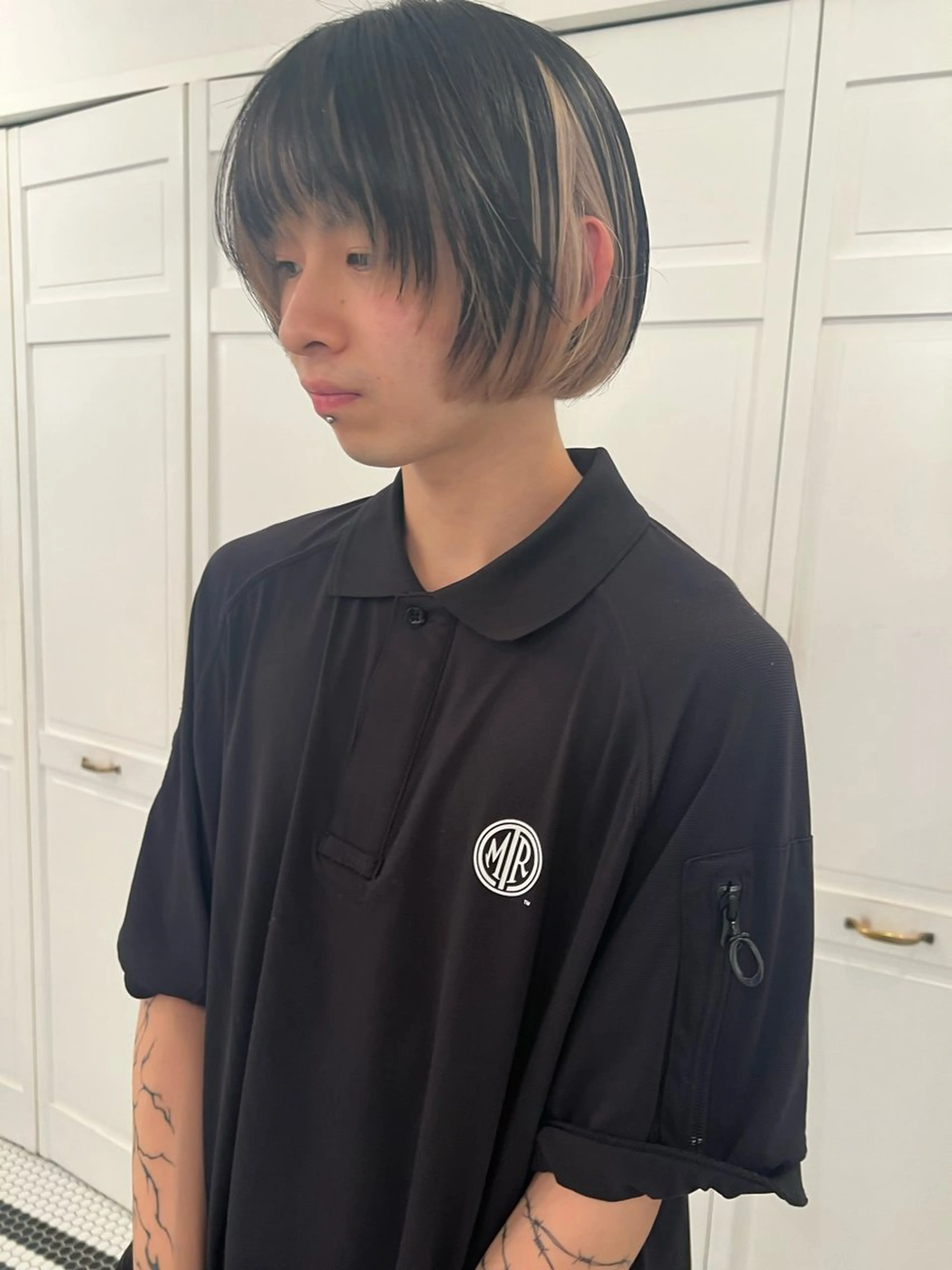 カラー カット ヘアカラー ブリーチカラー🎀 韓国風/寺門美優のヘアスタイル