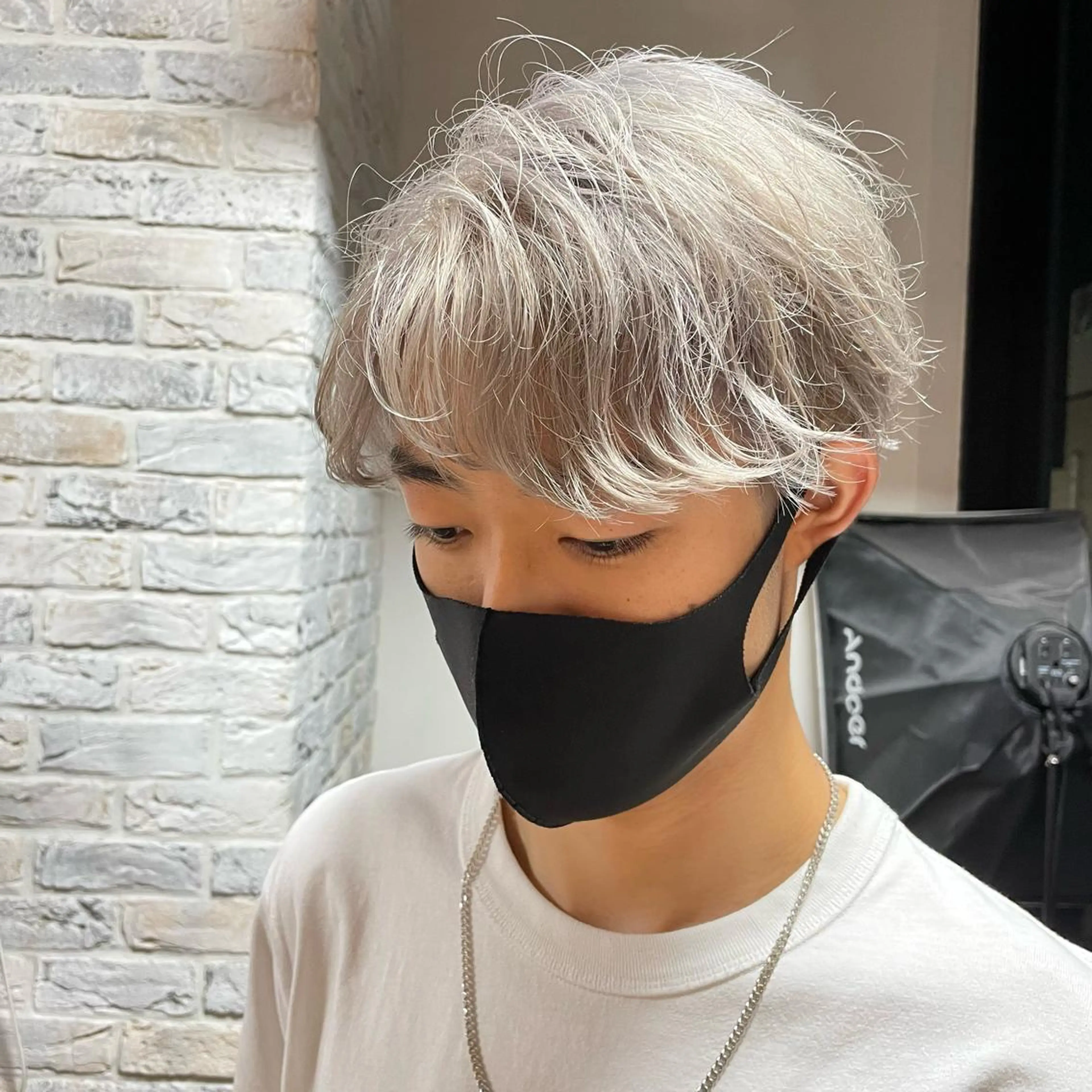 カラー メンズ シルバー ヘアカラー little吉祥寺店所属・［メンズ特化］神谷 清のヘアスタイル