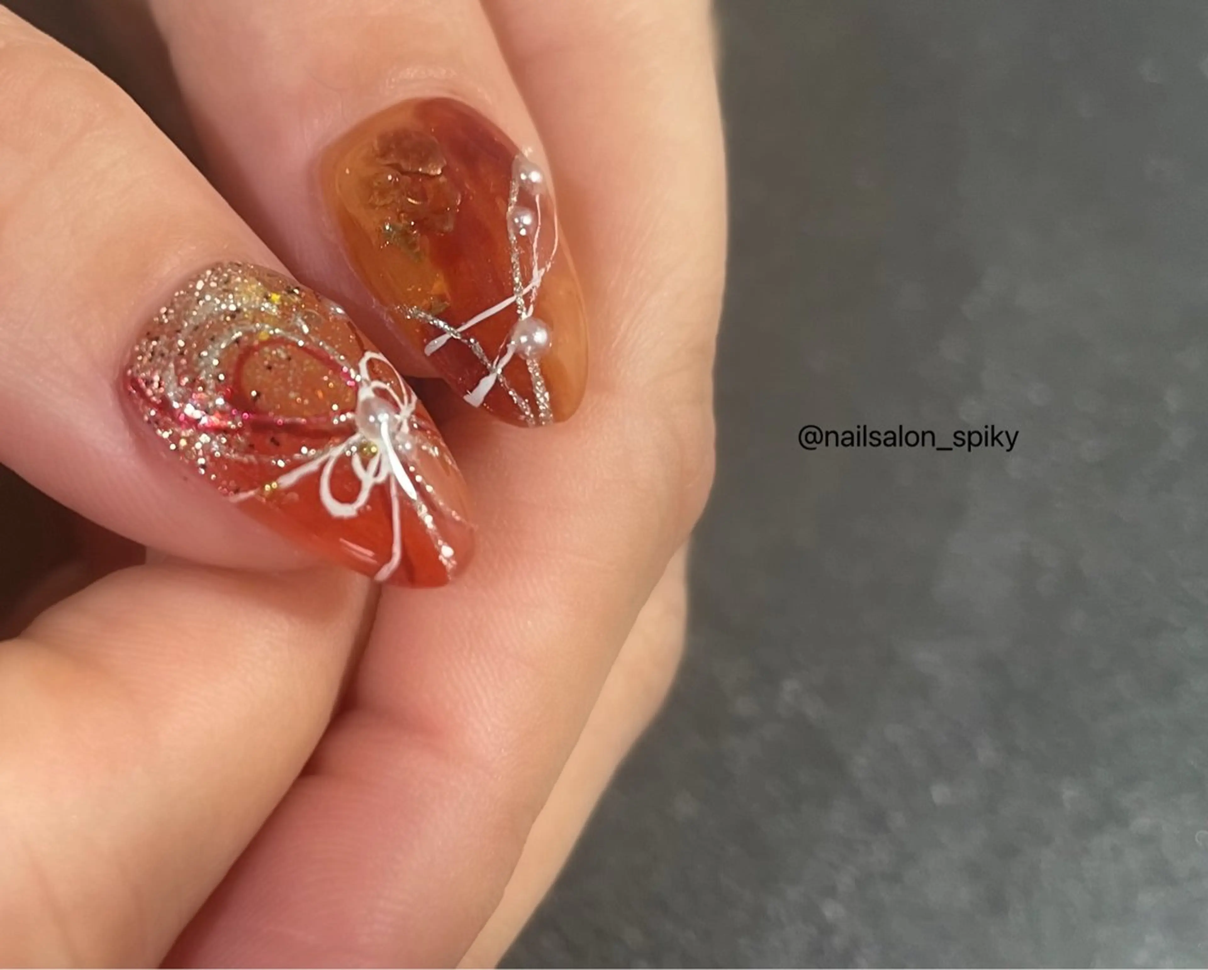 ネイル Spiky とうげ ふうかのネイルデザイン