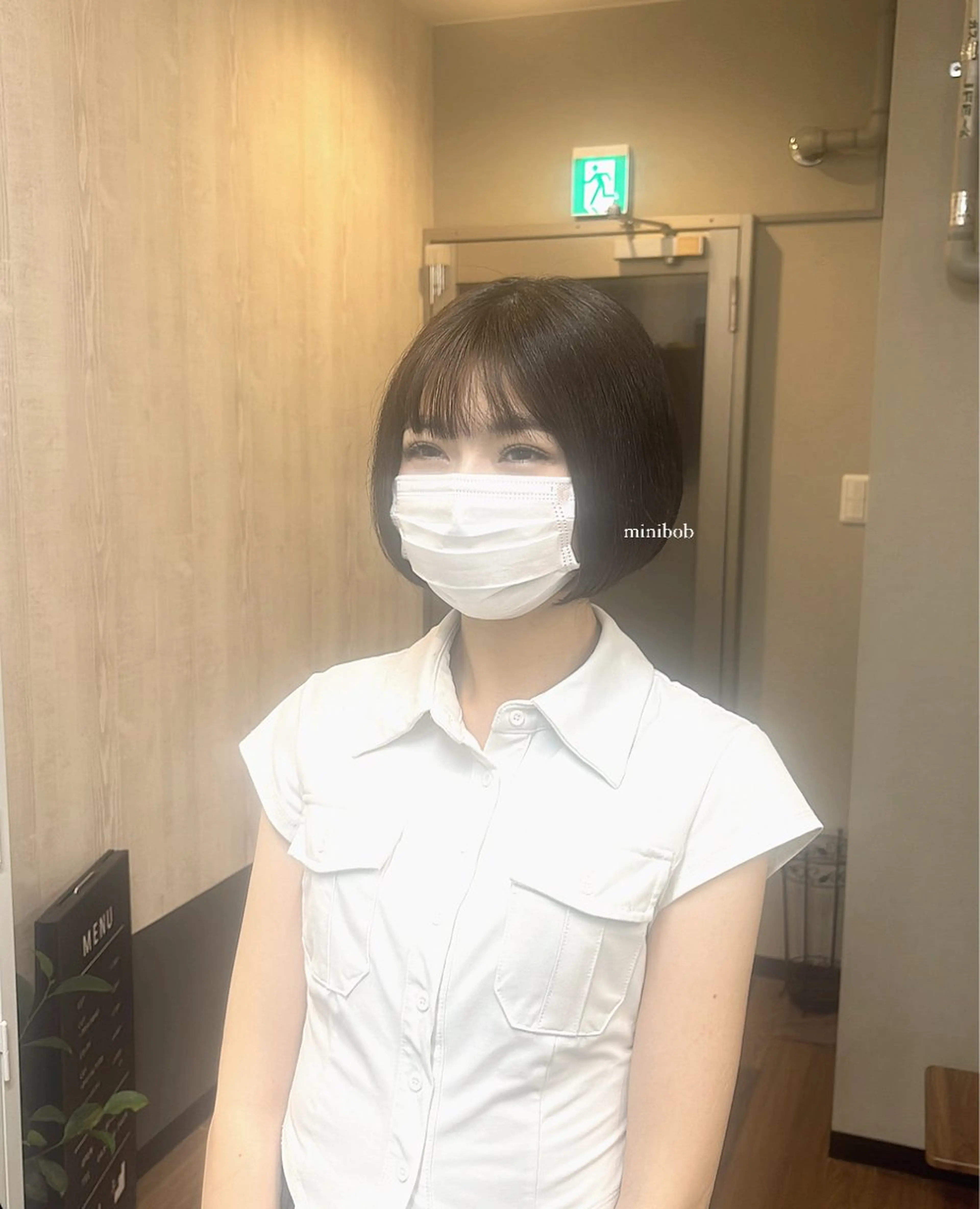 ショート ボブ 小顔カット 🩵 honoka🩵のヘアスタイル