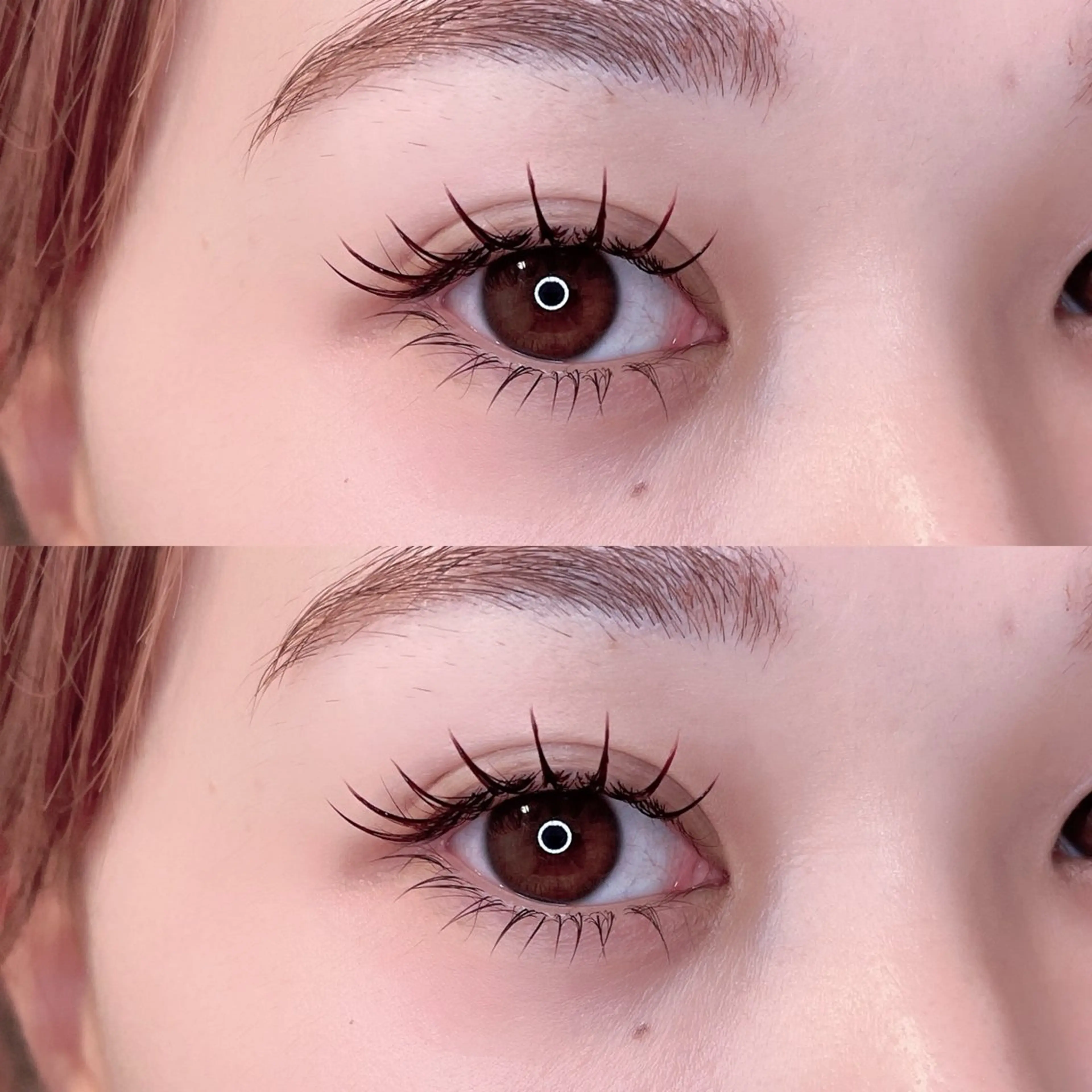 【お得なセット🫧】上まつげパーマ×下まつげエクステ（~40本）color変更→+¥550の写真