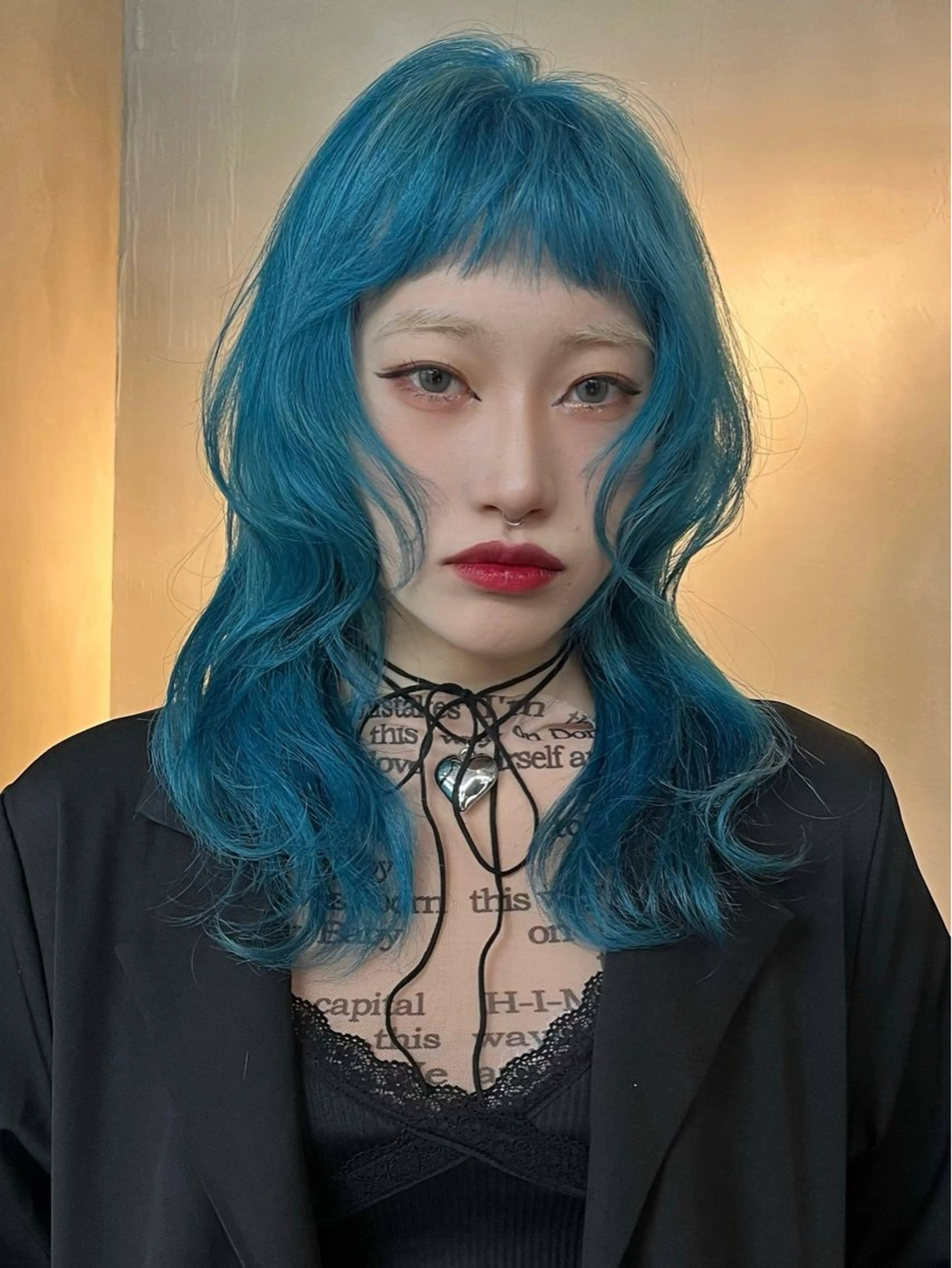 セミロング ヘアカラー トリートメント ウルフ/レイヤー ⚡️ITSUKU⚡️のヘアスタイル