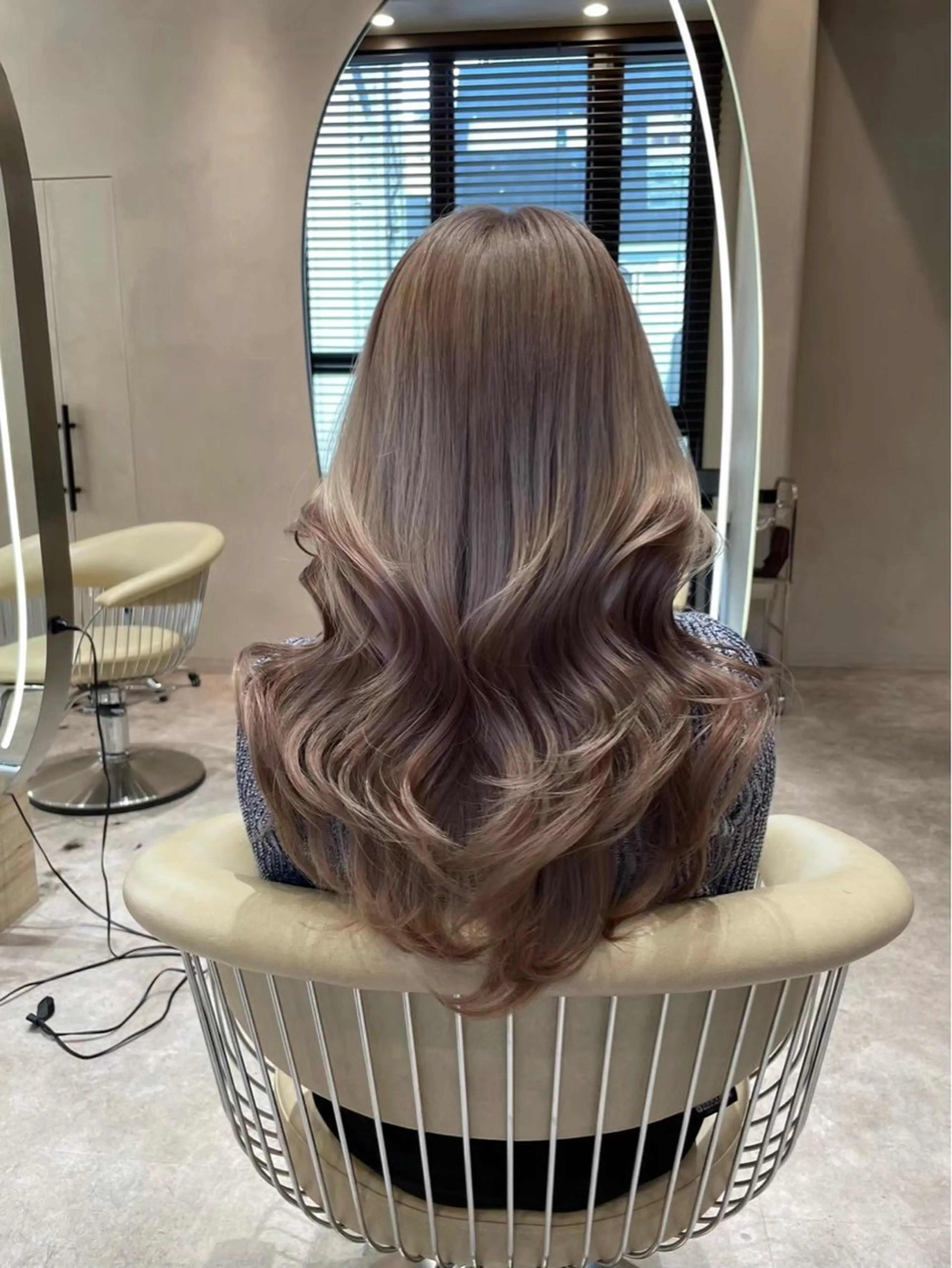 セミロング カラー ヘアカラー トリートメント 渋谷/レイヤーボブ・ 透明感カラーしょうごのヘアスタイル