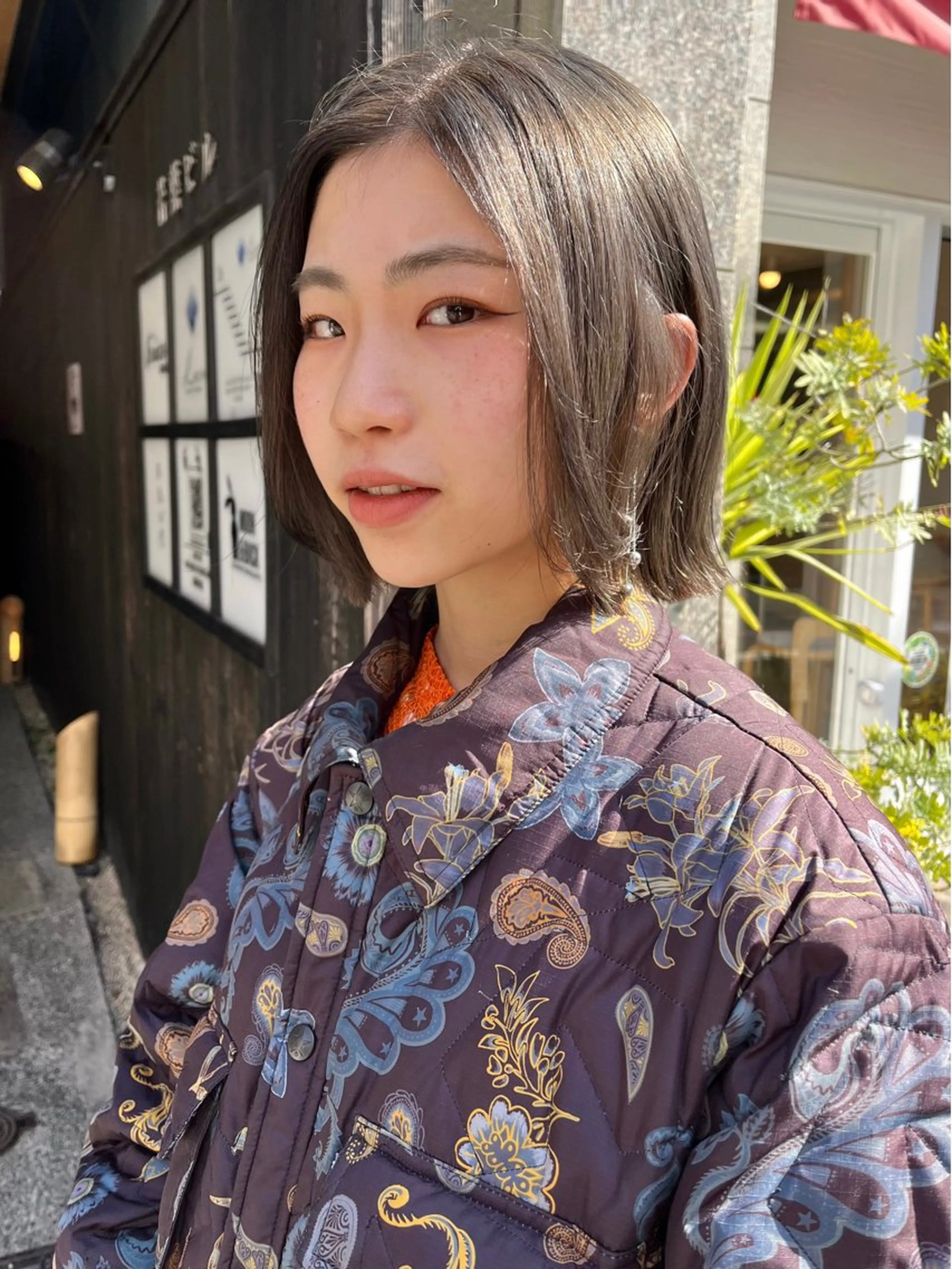 ショート カット ヘアカラー トリートメント レイヤー/暖色/ 髪質改善/永礼芳果のヘアスタイル