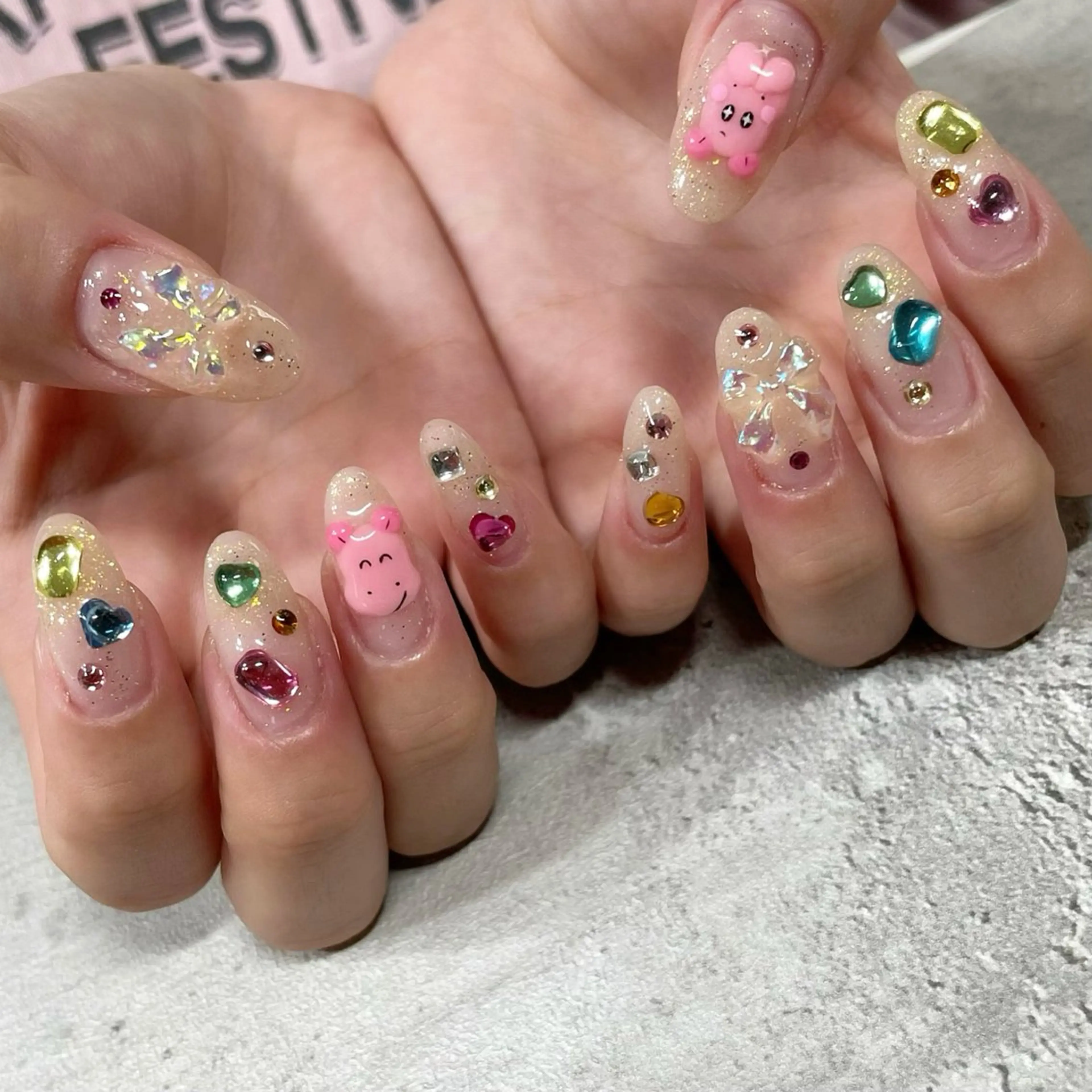 ネイル 東 千夏のネイルデザイン