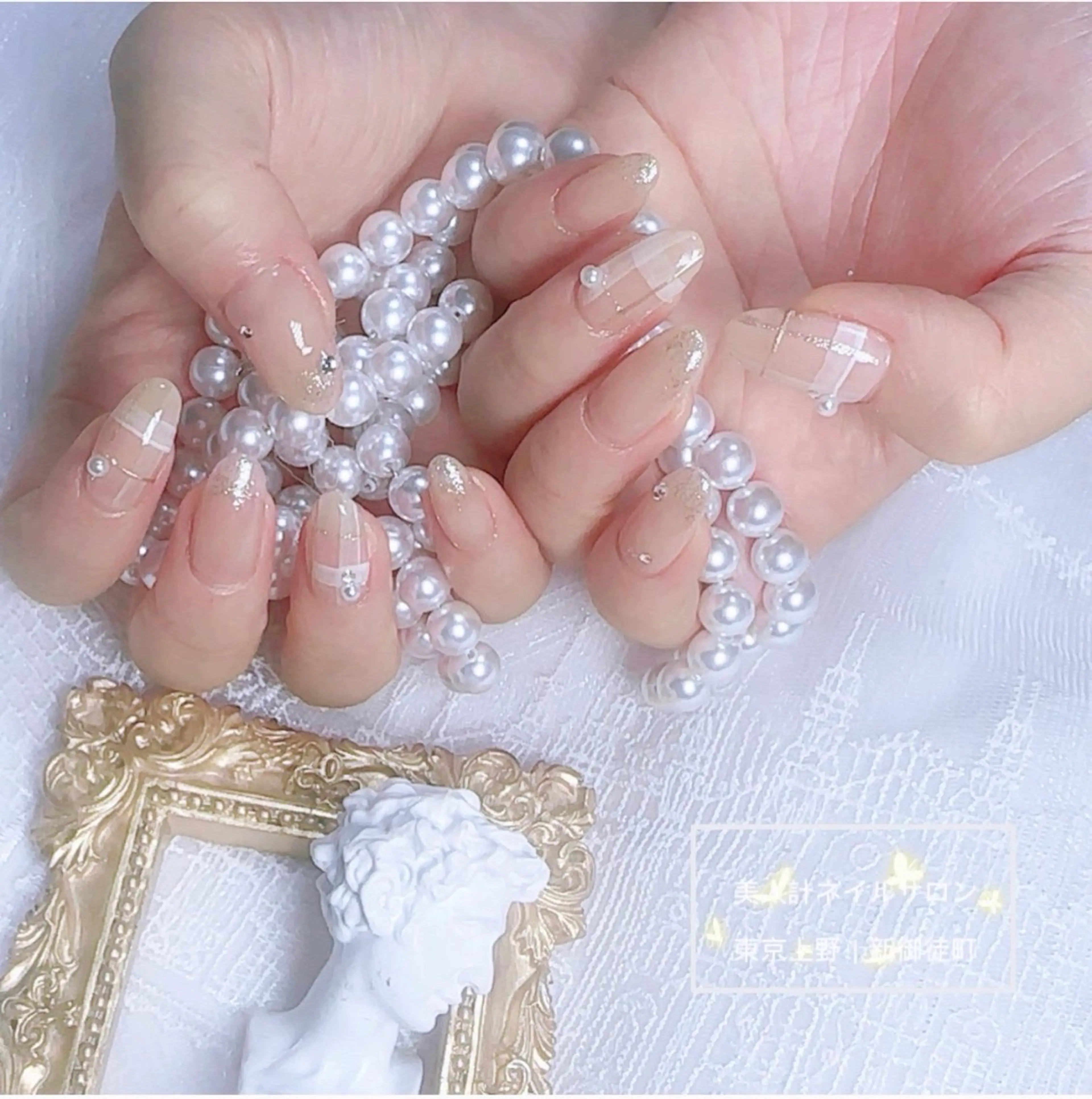 ネイル ハンドネイル 美人計ネイルサロン所属・中山 美月のネイルデザイン