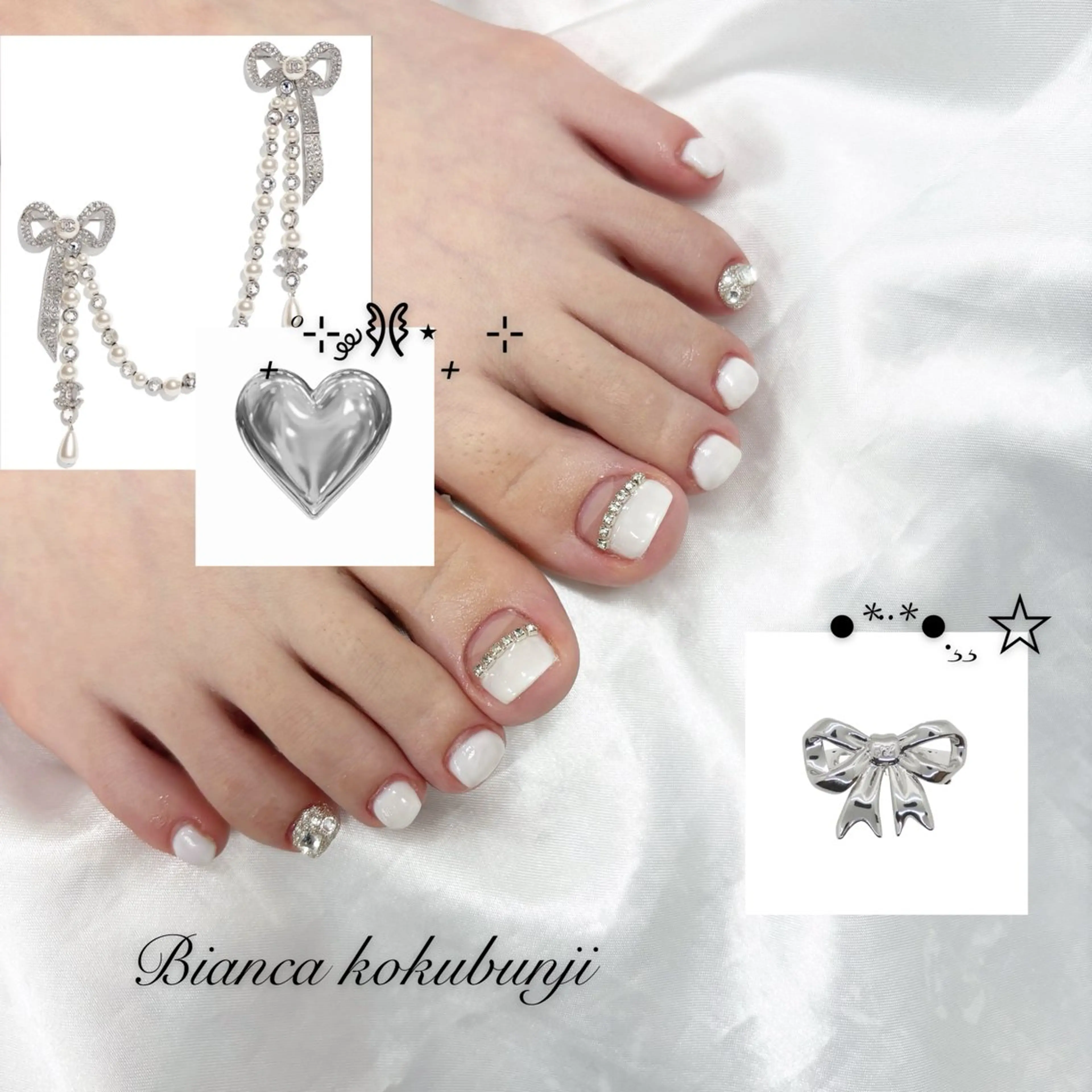 ネイル 持ち込み フットネイル *Bianca国分寺 IGUCHI✮*｡ﾟのネイルデザイン