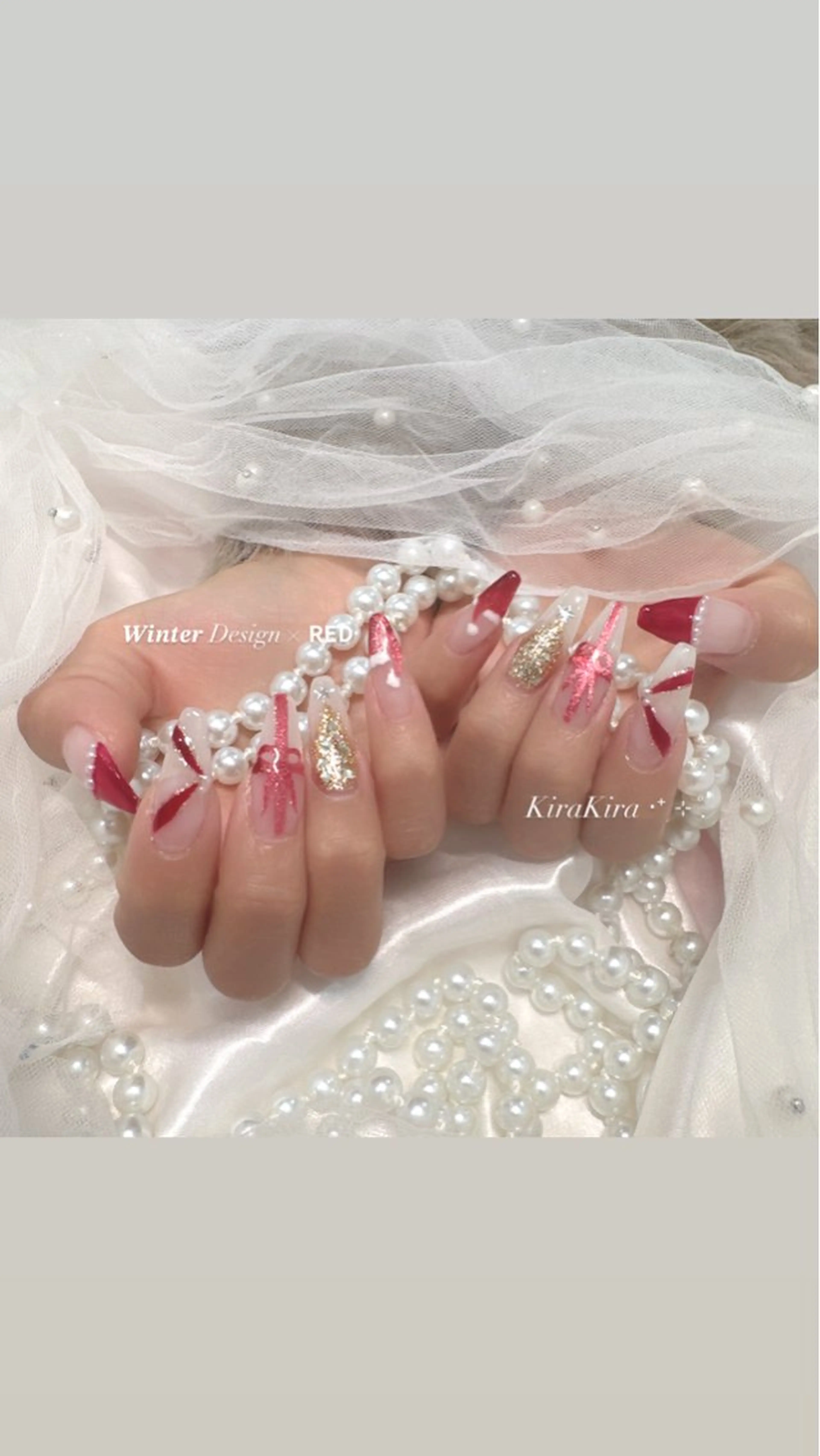 ネイル 𓂃🎀𓈒𓏸 megumiのネイルデザイン