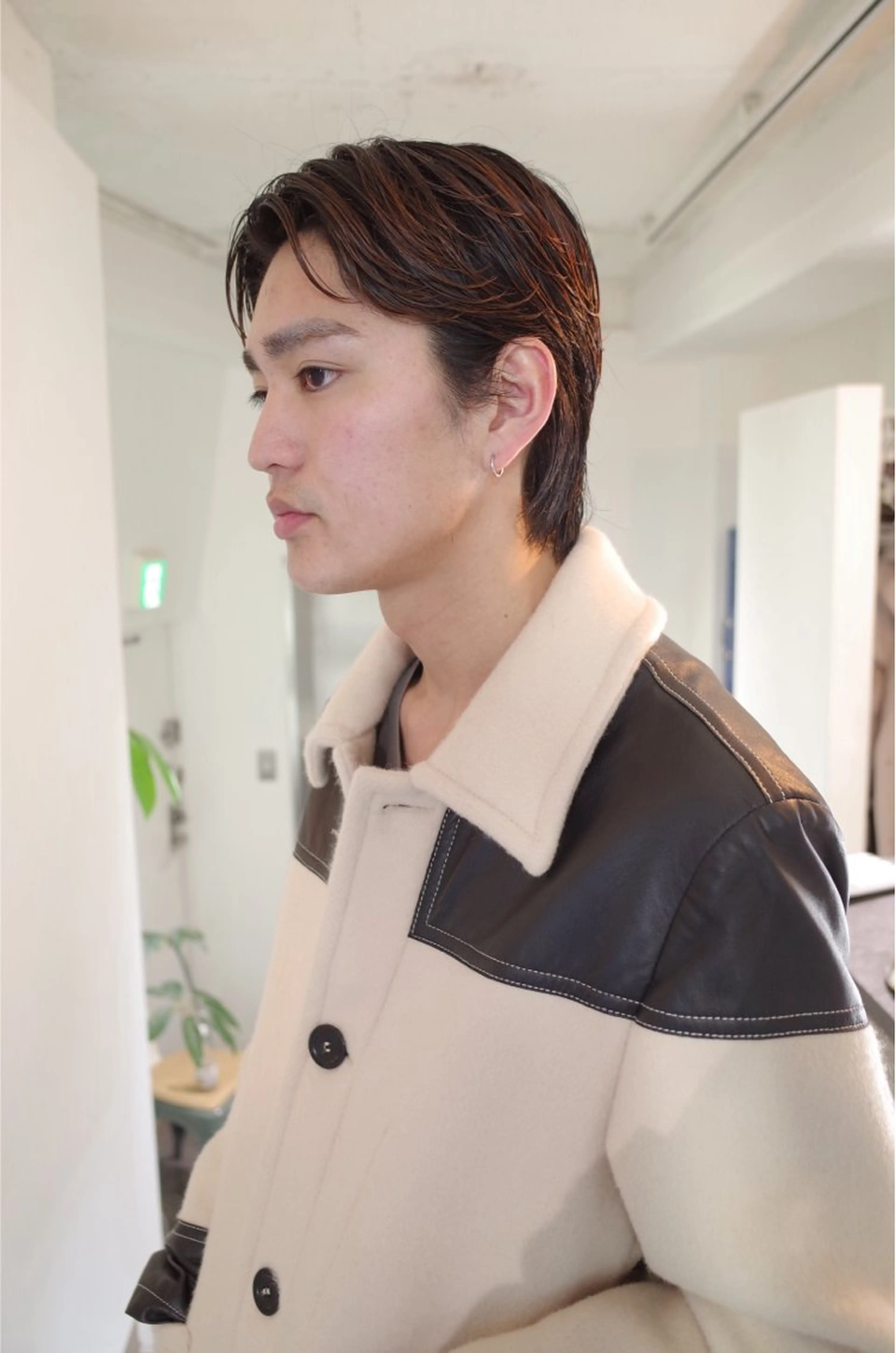 カラー パーマ メンズ 髪質改善/ブリーチ EITOのヘアスタイル