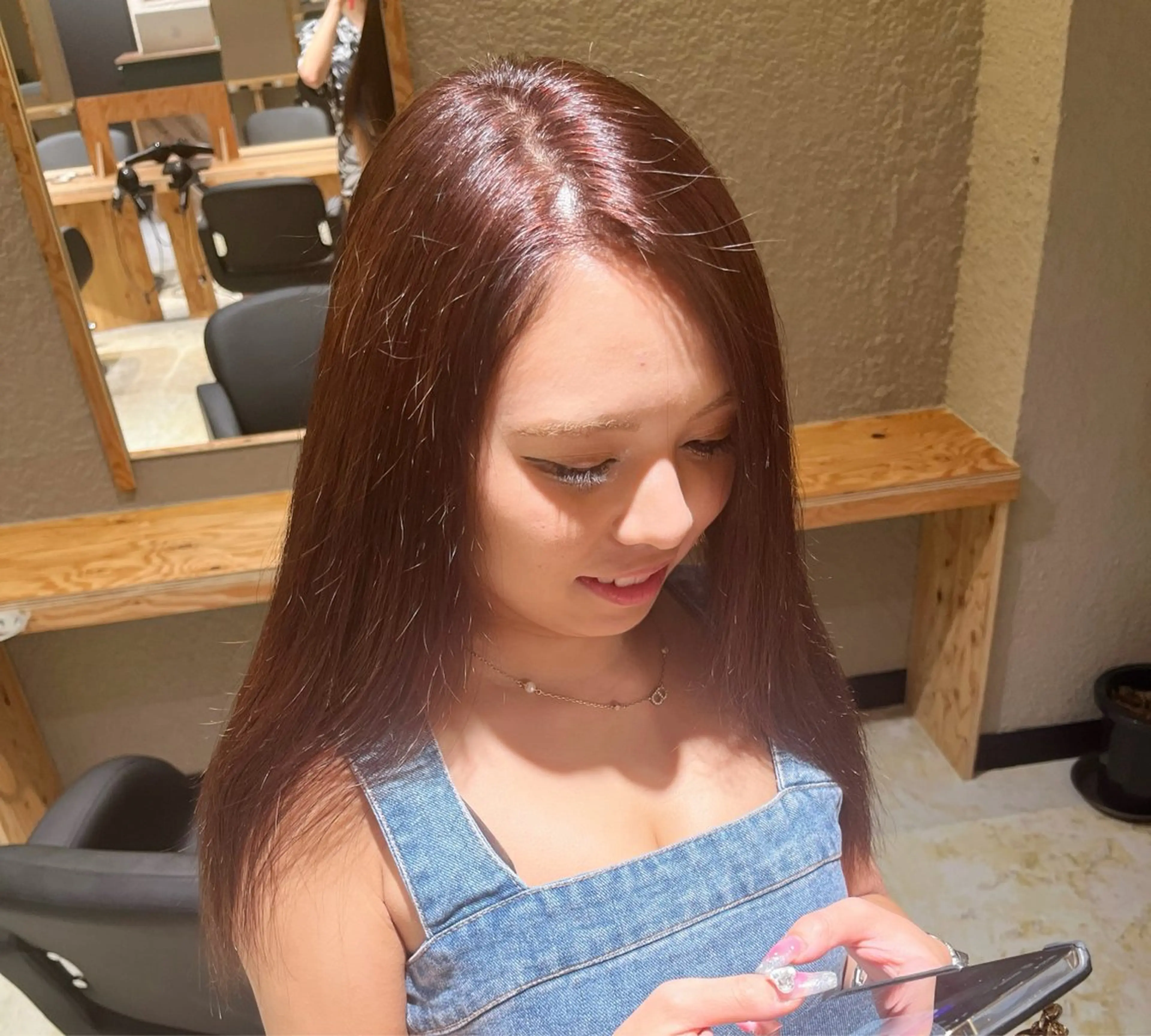 セミロング ヘアカラー トリートメント 🏅EIGHT難波/ 【店長】タモツのヘアスタイル