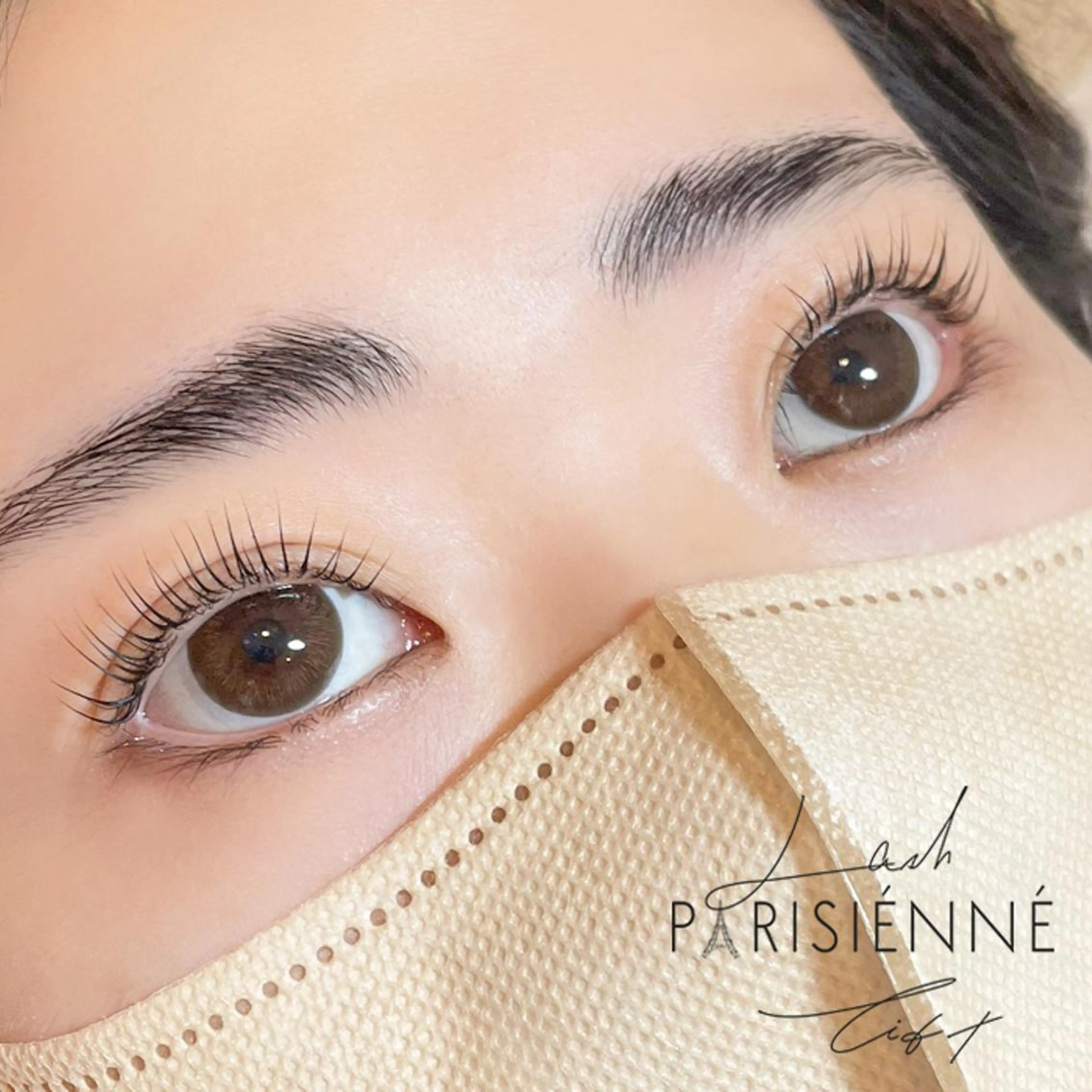 マツエク・マツパ パリジェンヌラッシュリフト 橋上 杏樹のマツエク・マツパデザイン