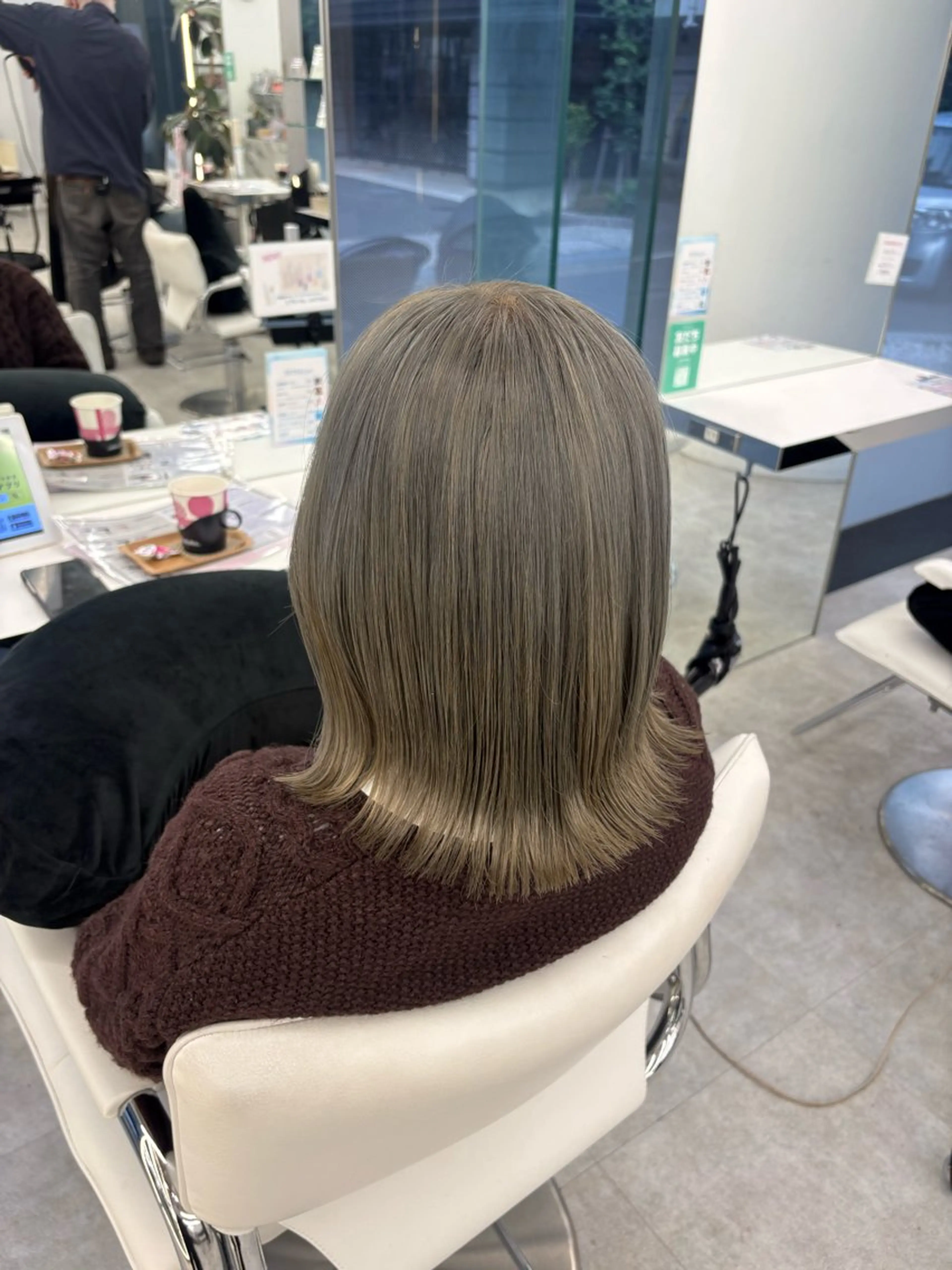 カラー ヘアカラー ハイトーン/エクステ /りこぴん🎀のヘアスタイル