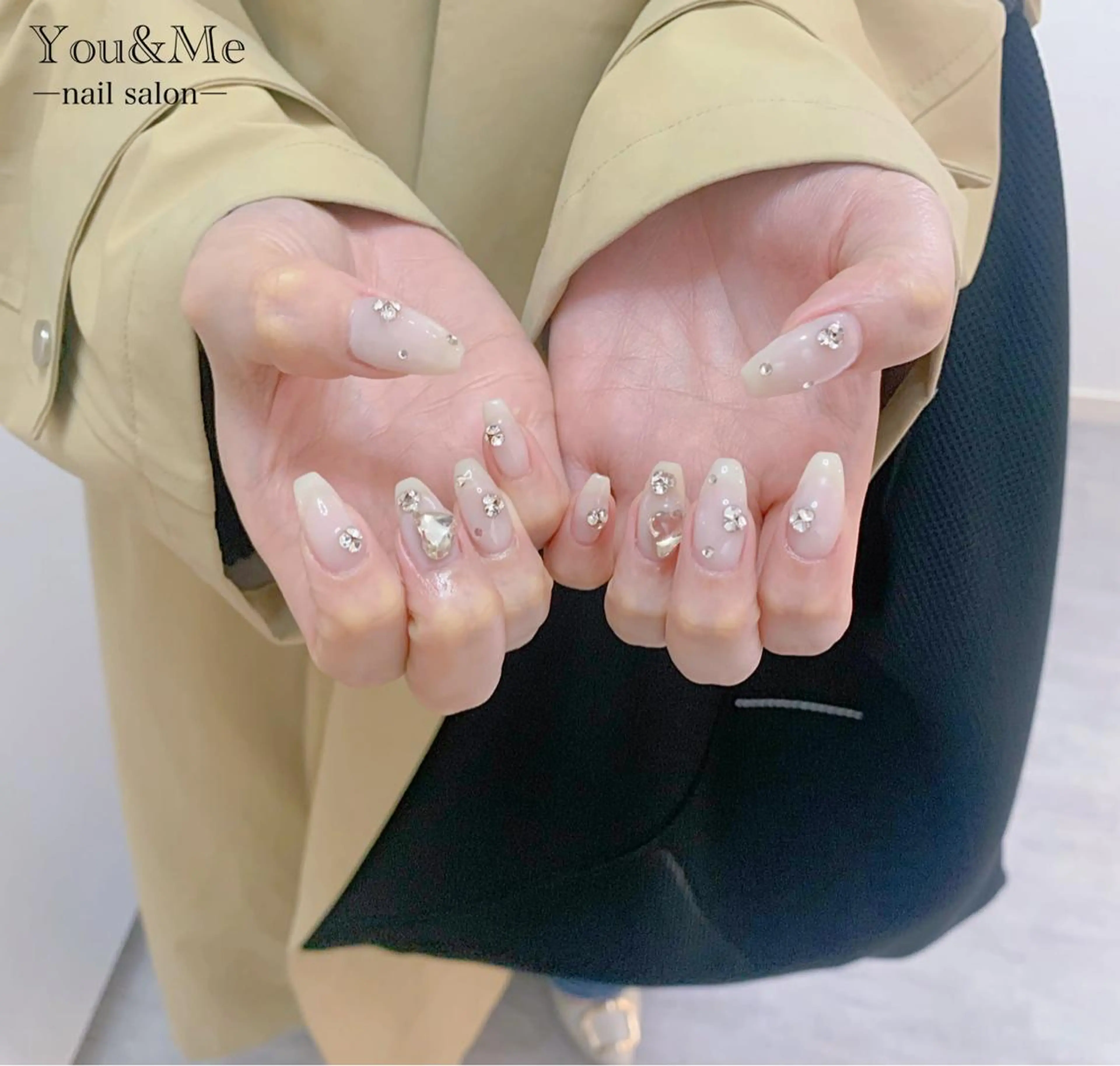 ネイル 韓国ネイル ワンホンネイル WISTERIA kozueのネイルデザイン