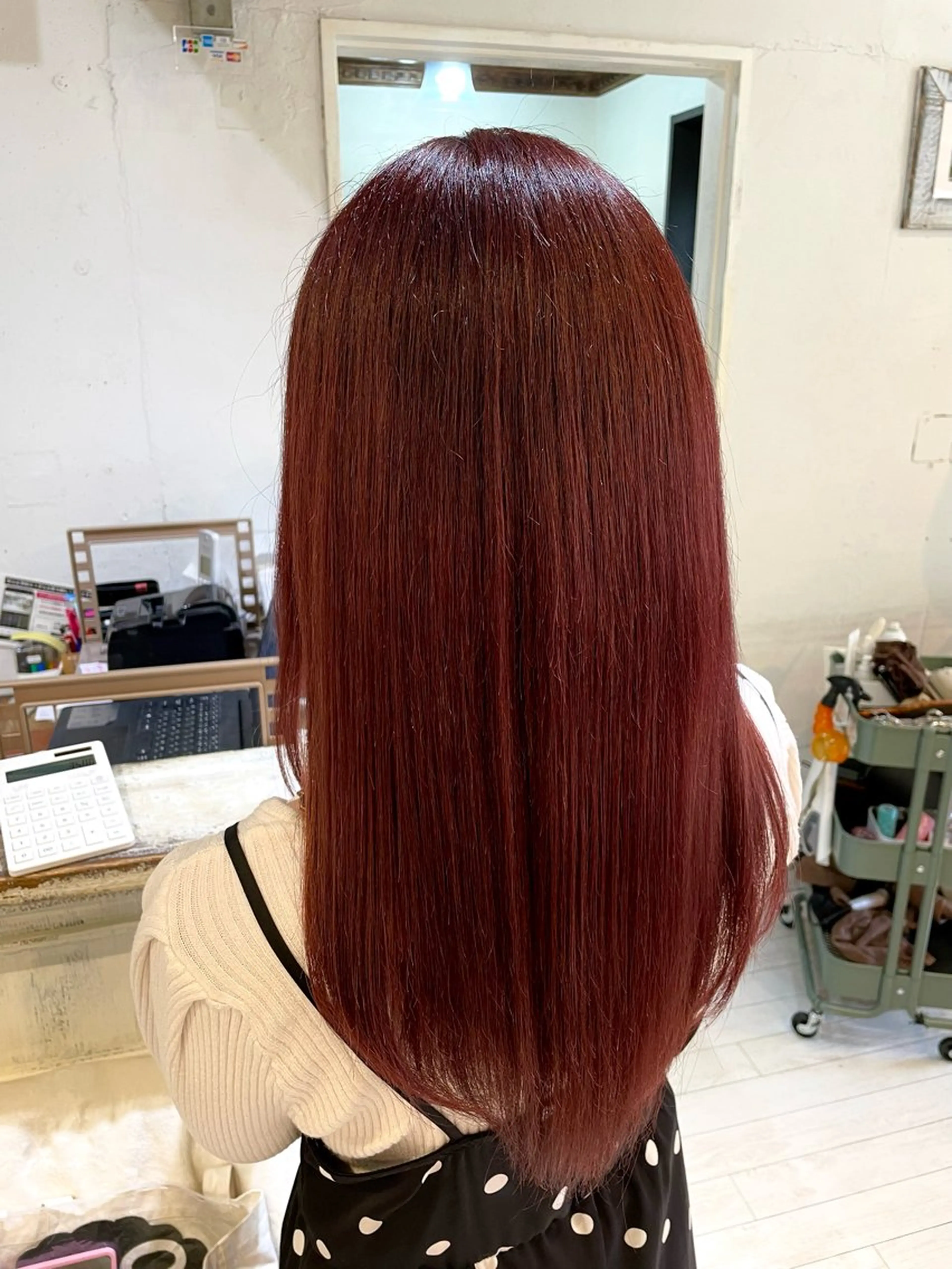 ロング カラー ブリーチ エクステ トリートメント liko by maris所属・髪質改善／ブリーチ 宮武　湧斗のヘアスタイル