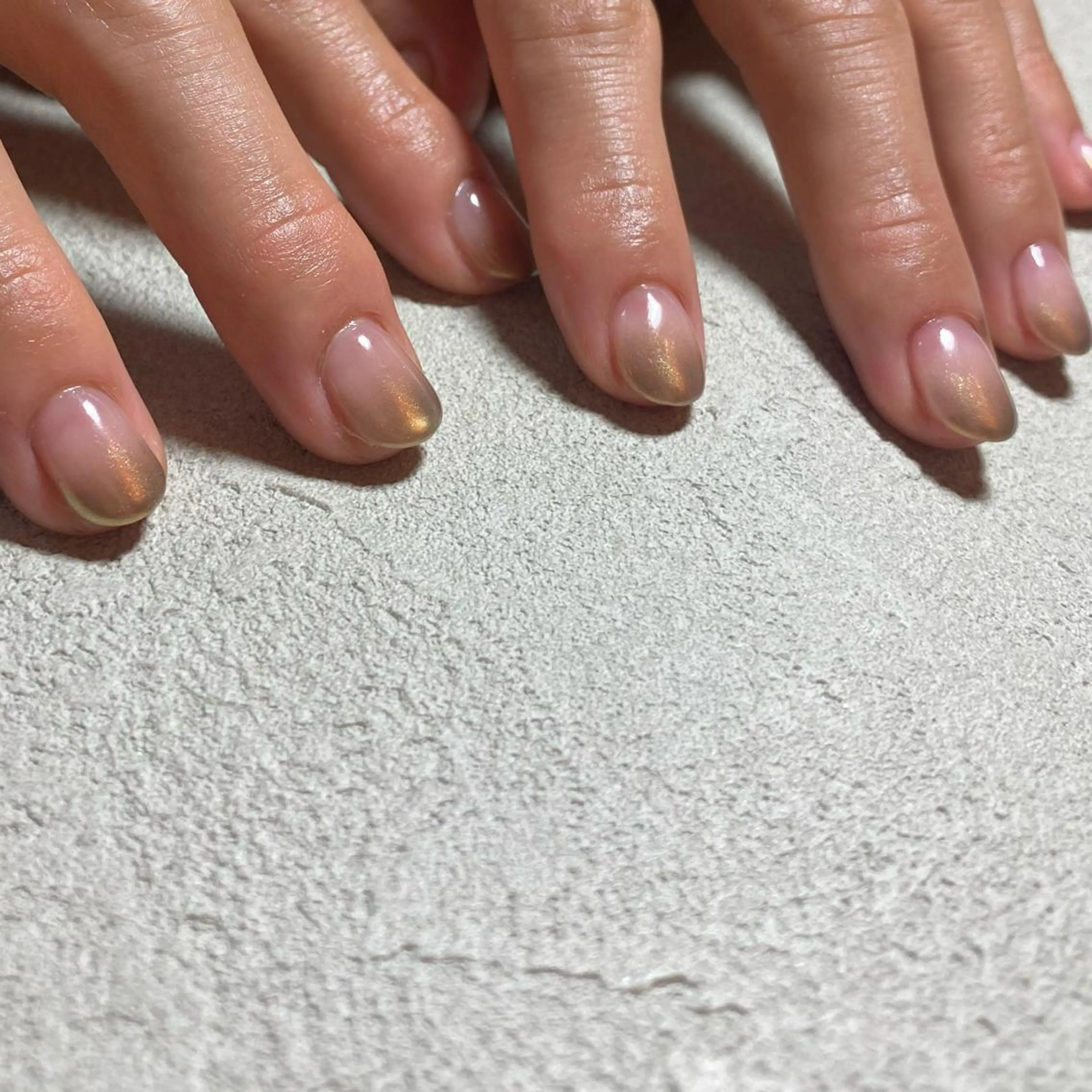 ネイル アートネイル ニュアンスネイル 夏ネイル ハンドネイル 山田 貴子のネイルデザイン