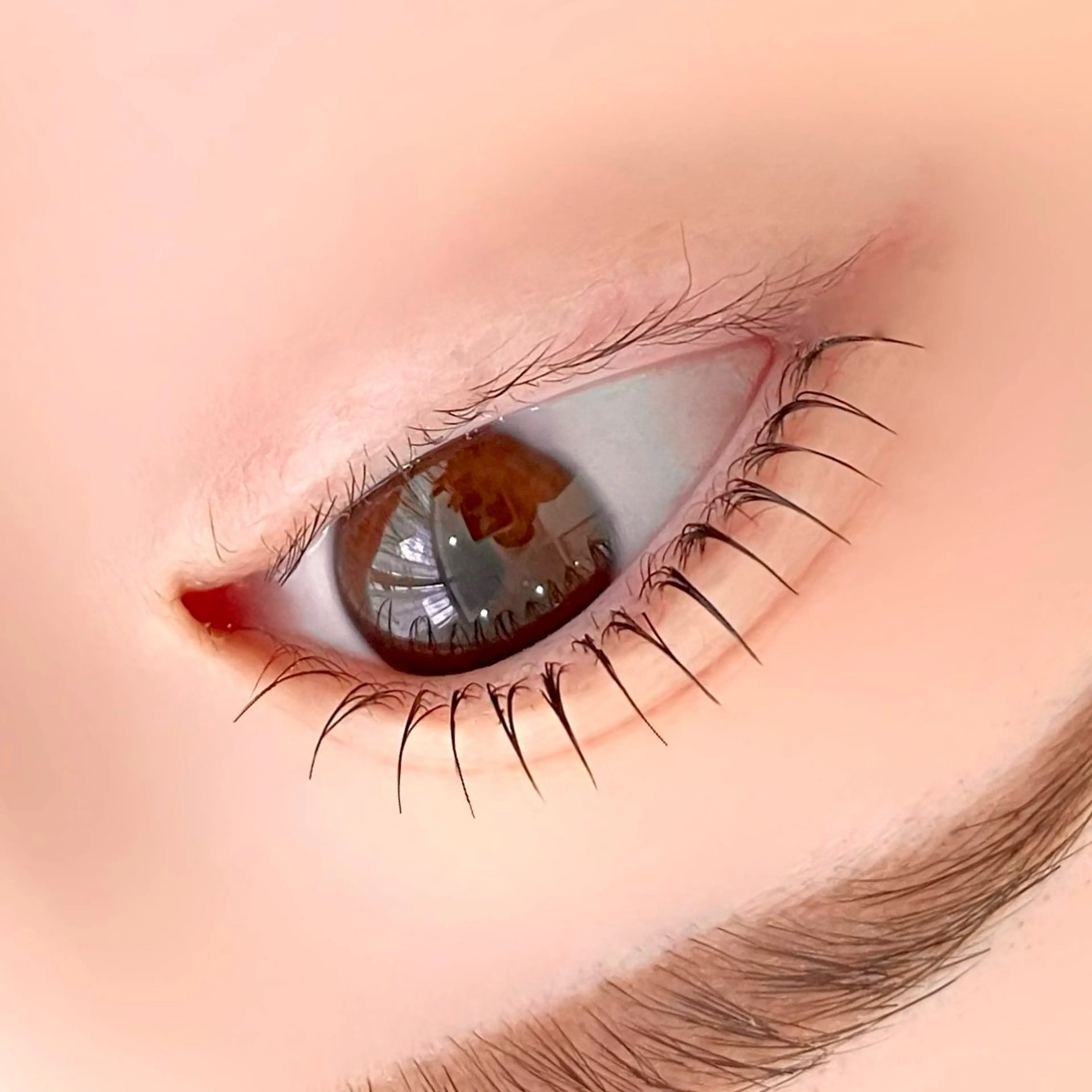 マツエク・マツパ 束感まつ毛 韓国風マツエク パリジェンヌラッシュリフト まつげパーマ 一重×まつ毛パーマ 渋谷／束感まつげ パーマ／YUKIのマツエク・マツパデザイン