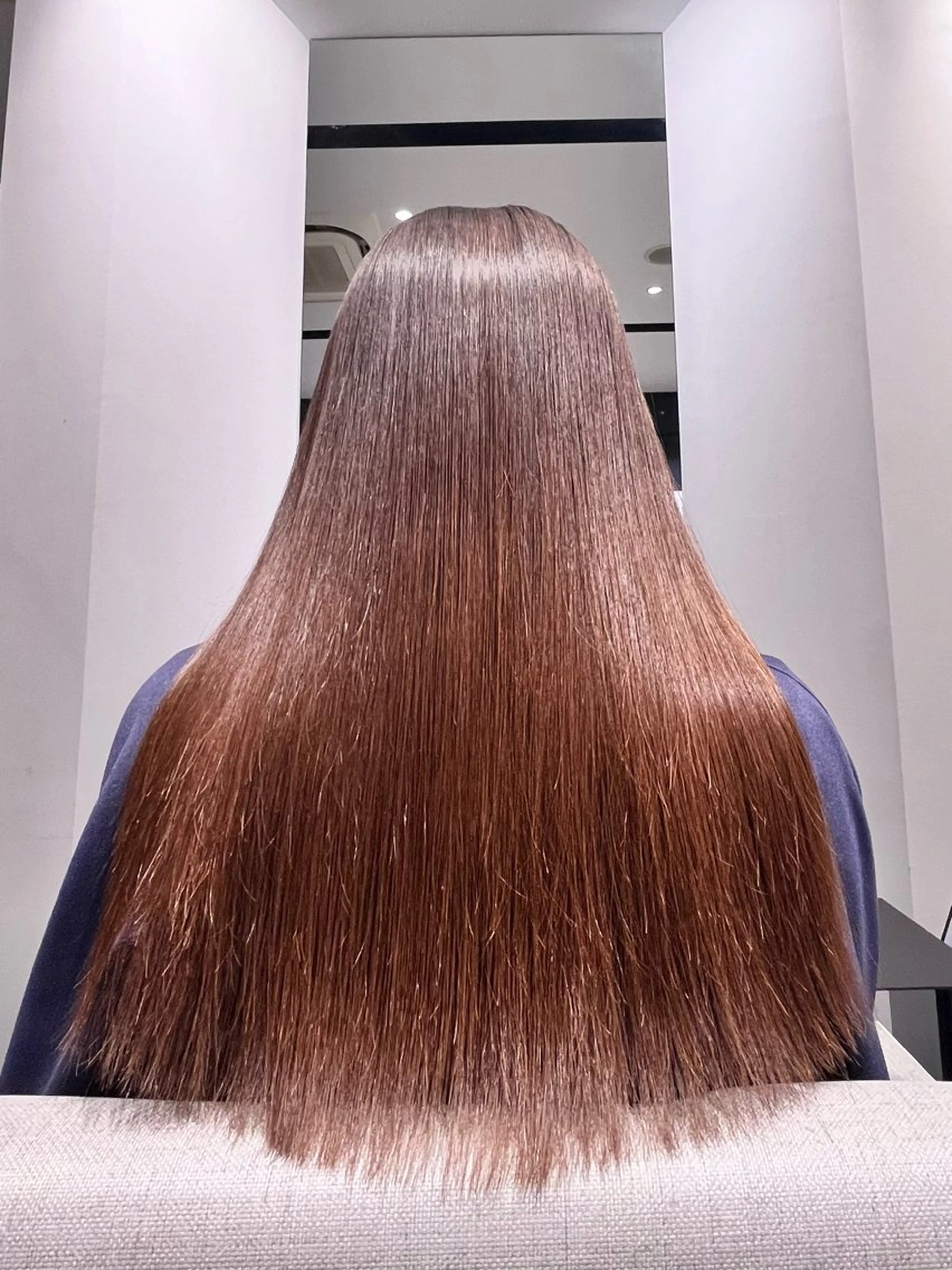 ロング パーマ 縮毛矯正 トリートメント stair:case 💖大類舞衣子💖のヘアスタイル