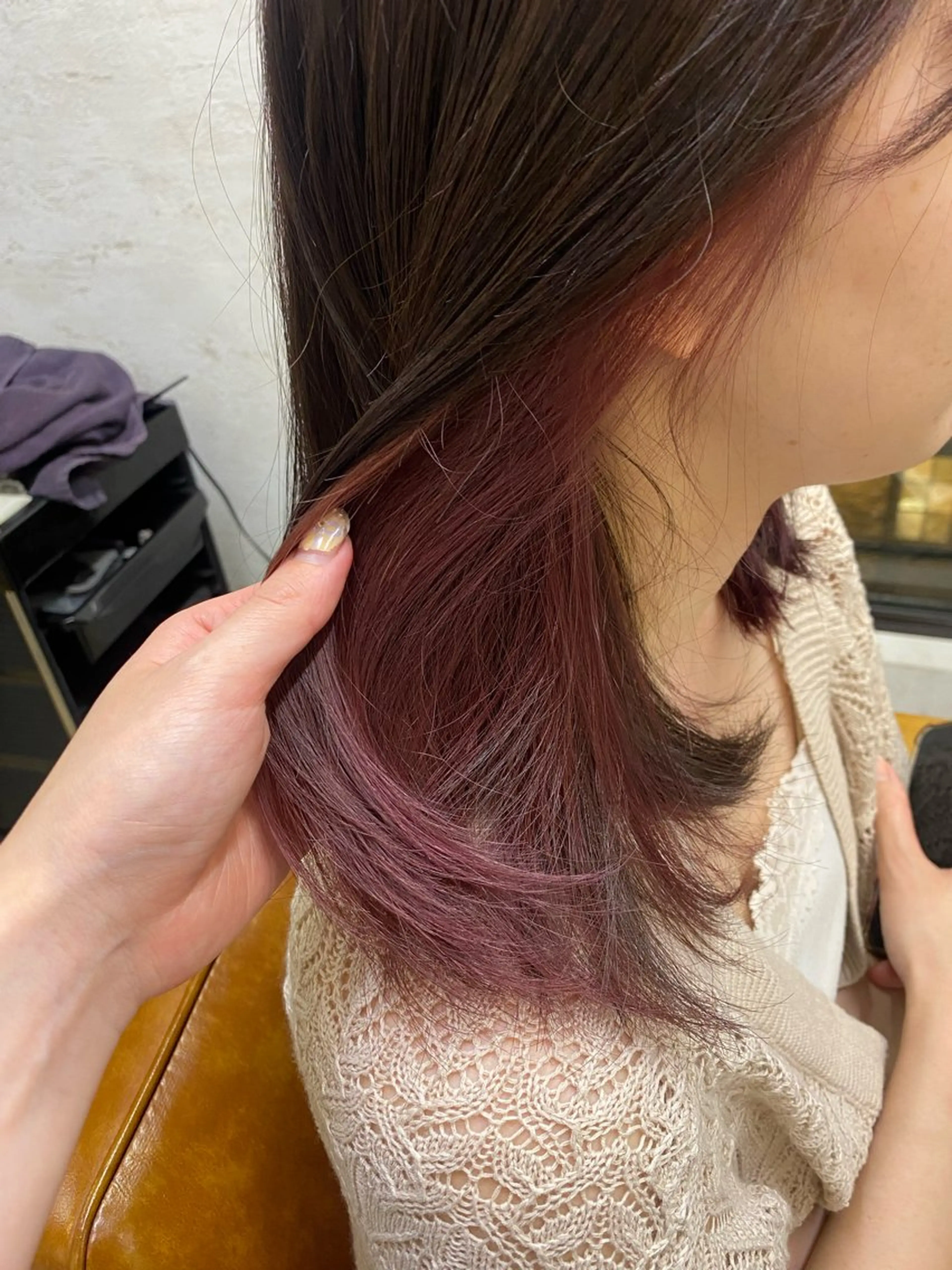 ミディアム カラー カット ヘアカラー トリートメント 🍓小野 紗由美🍓のヘアスタイル