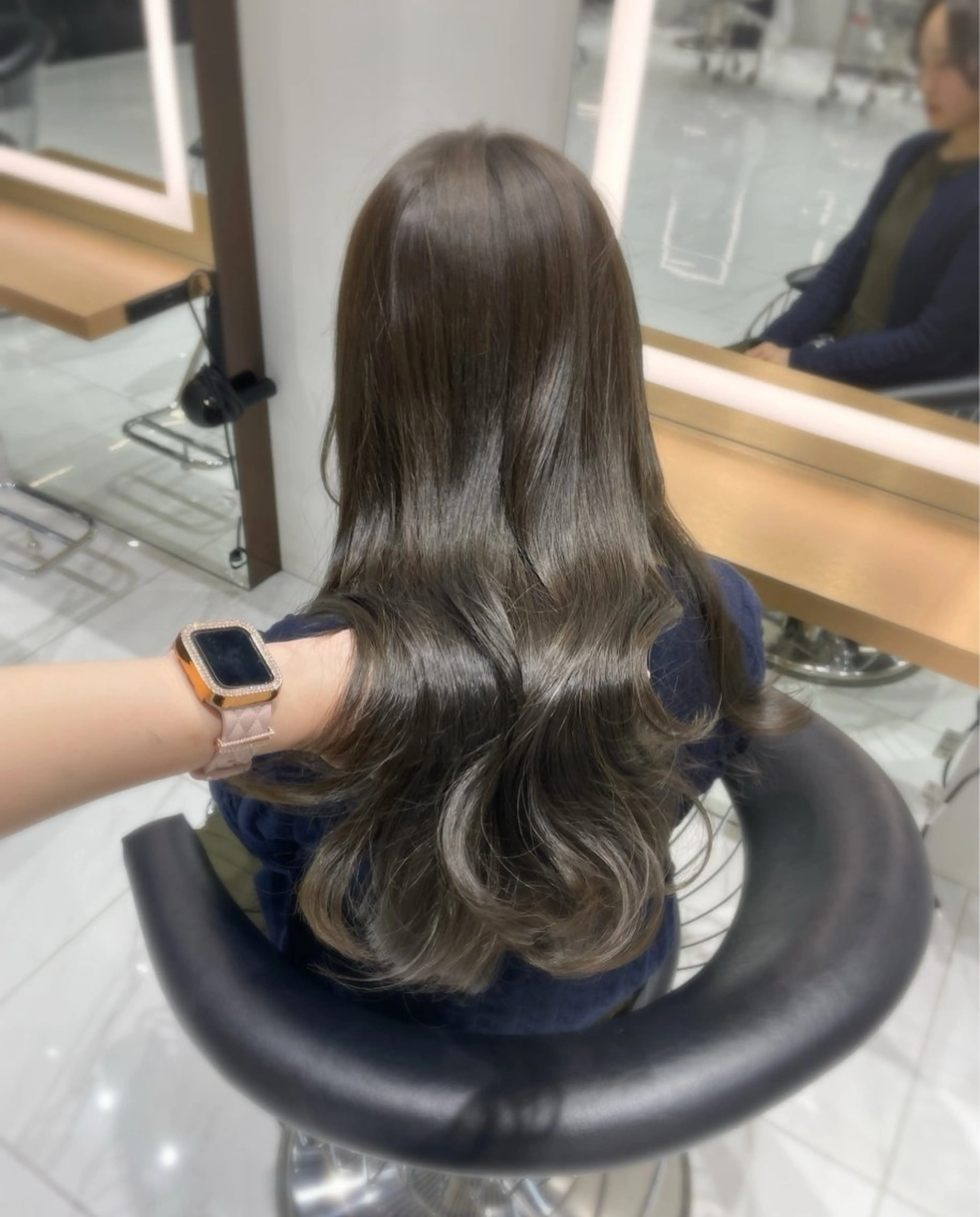 🩶ワンカラー＋5steptreatment🩶の写真