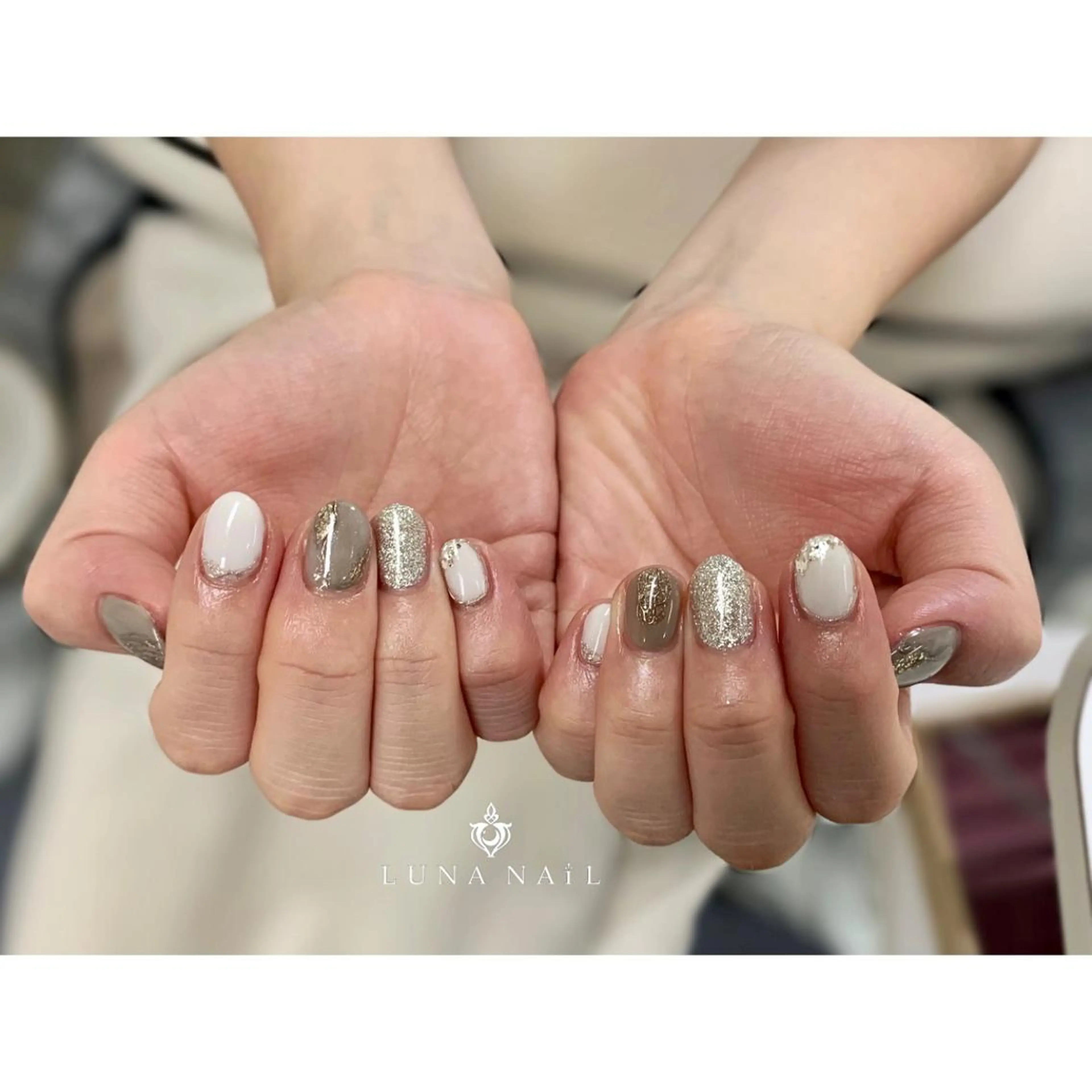 ネイル ハンドネイル アトリエ　ミモザ所属・いまむら あかりのネイルデザイン