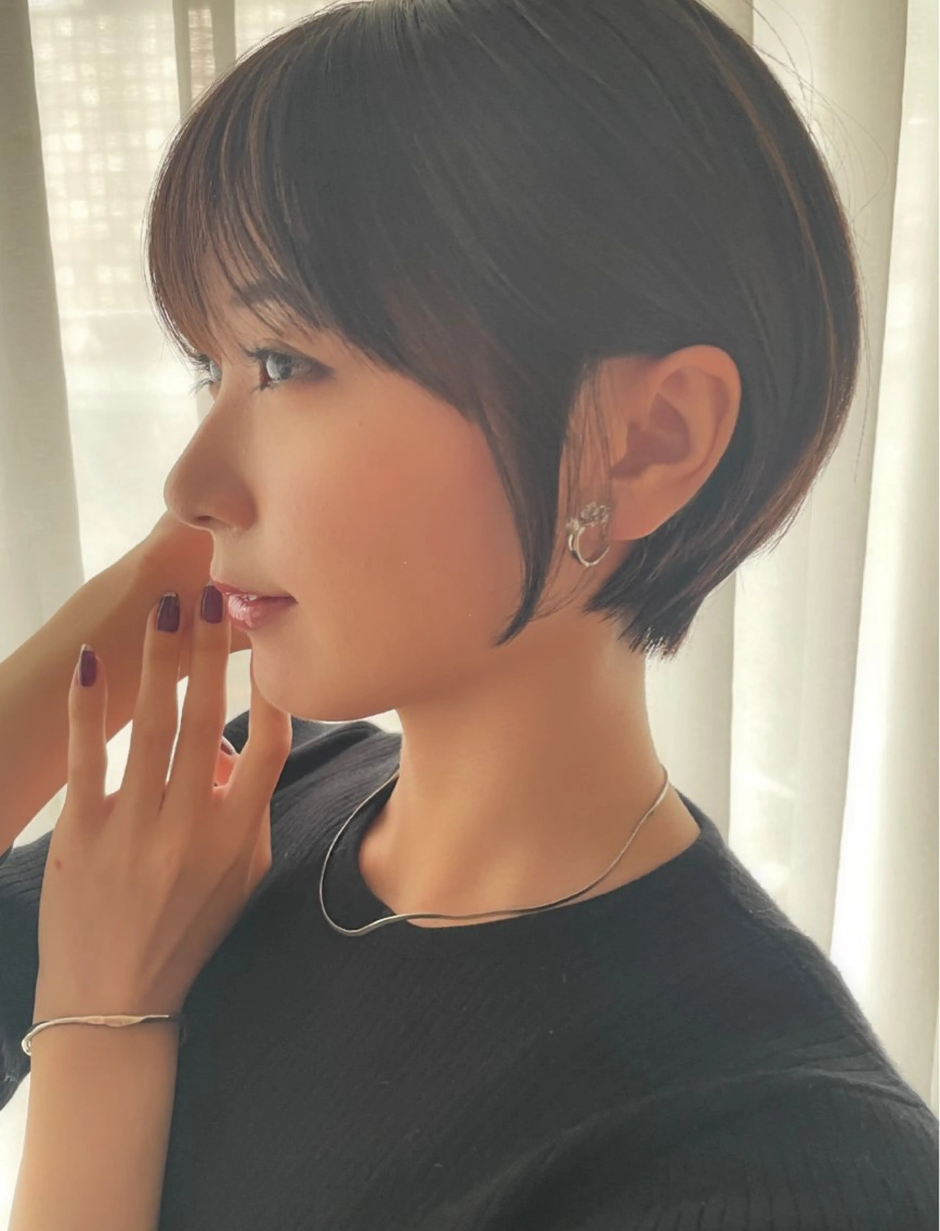 ショート ショートボブ ハンサムショート ボブ ショートヘア SPICE  AVEDA  salon&spa所属・武井 唯のヘアスタイル