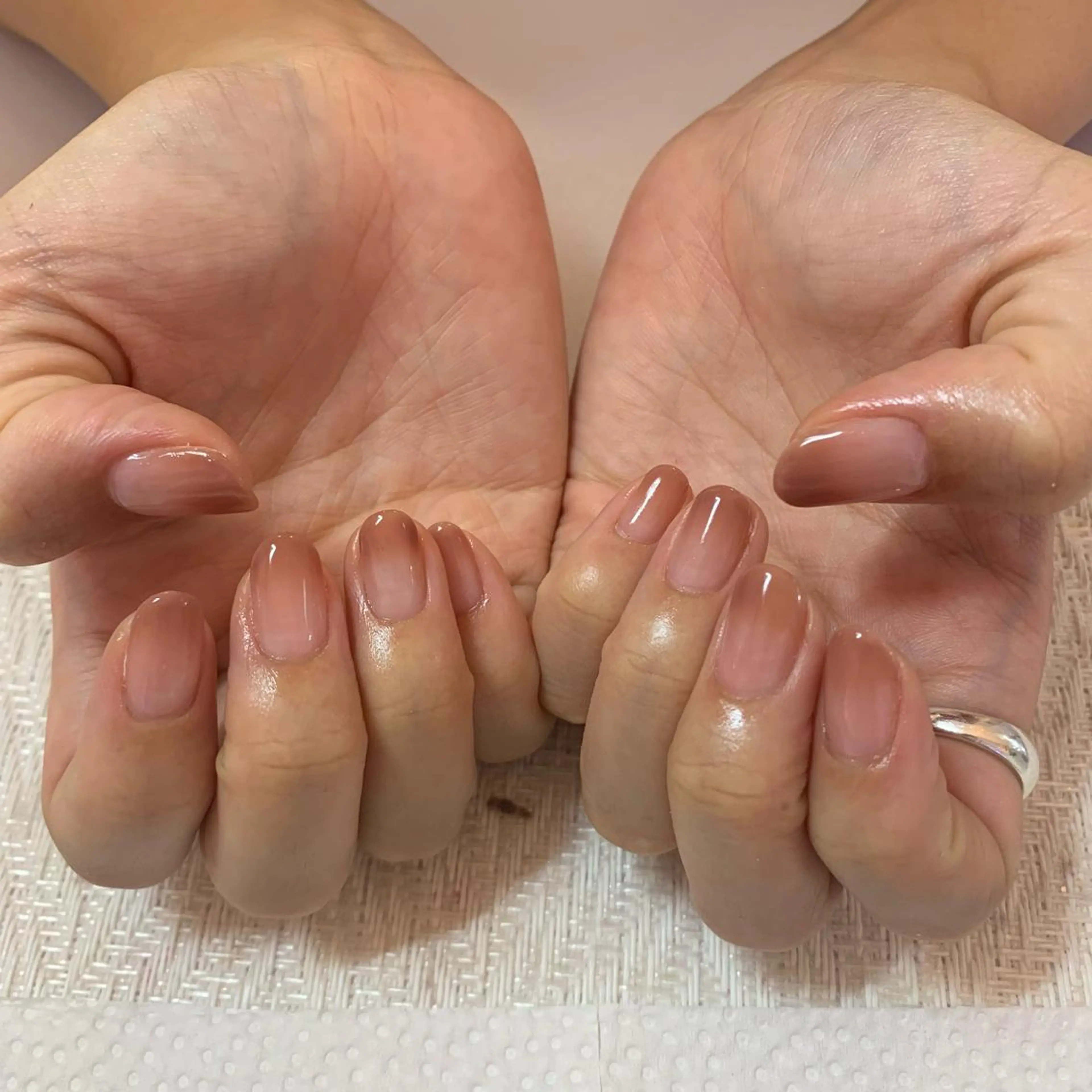 ネイル グラデーション まえだ かなのネイルデザイン